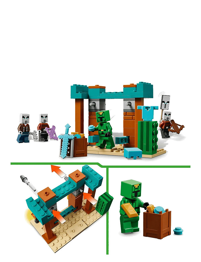 LEGO - The Illager Desert Patrol Gaming Kit for Kids 21267 - lego minecraft® - multi - 5