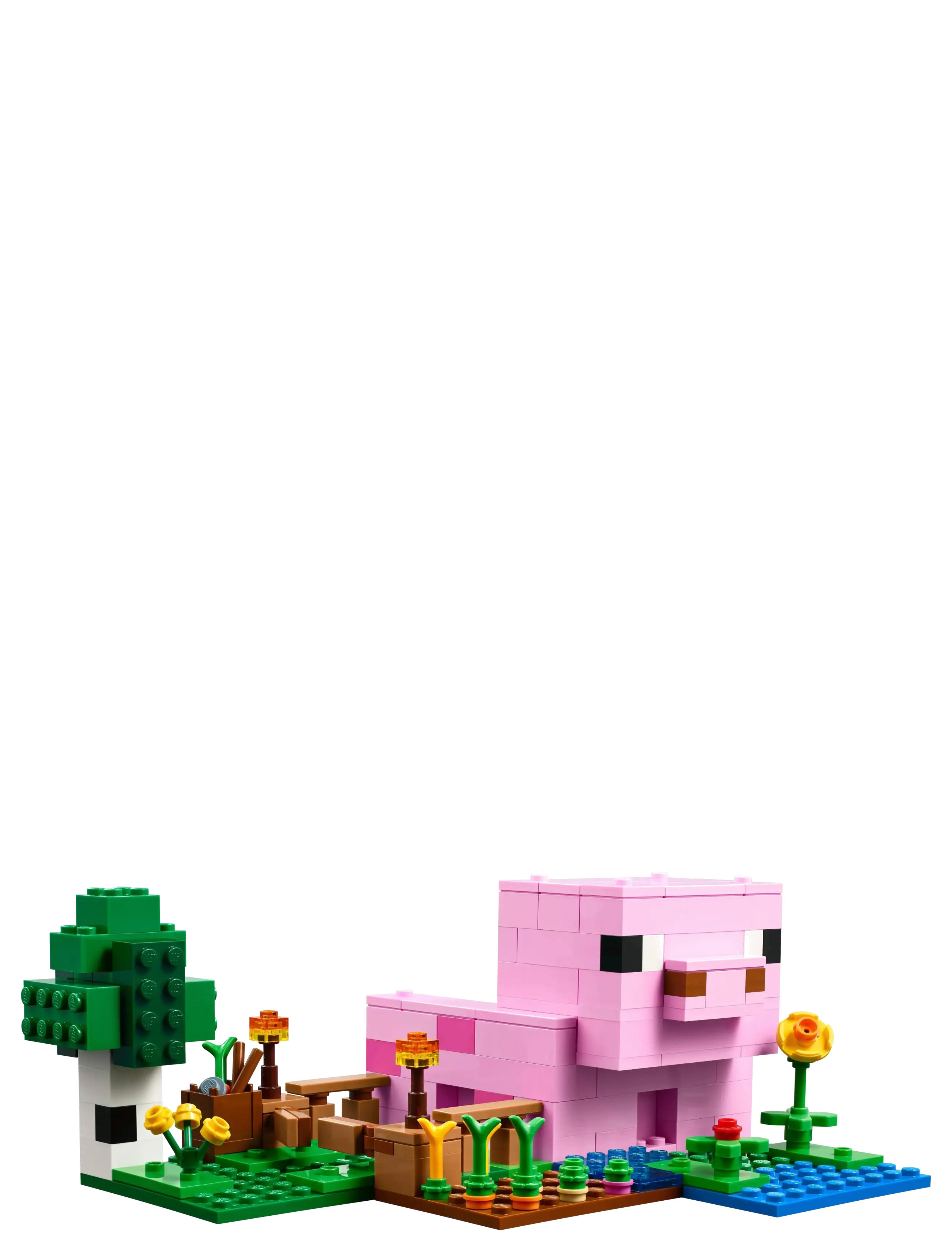 LEGO - The Baby Pig House Gamer Building Toy Animal Set for Kids 21268 - lego minecraft® - multi - 2