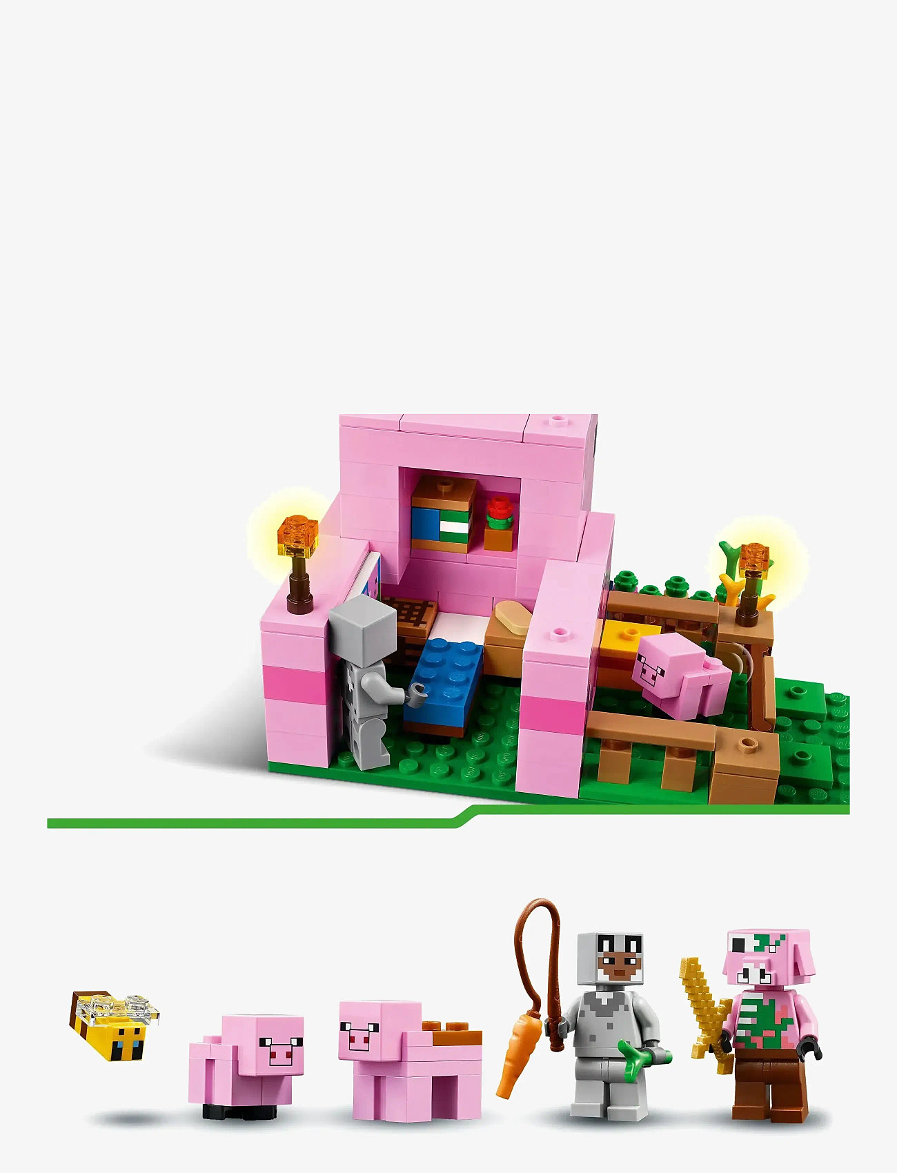 LEGO The Baby Pig House Gamer Building Toy Animal Set For Kids