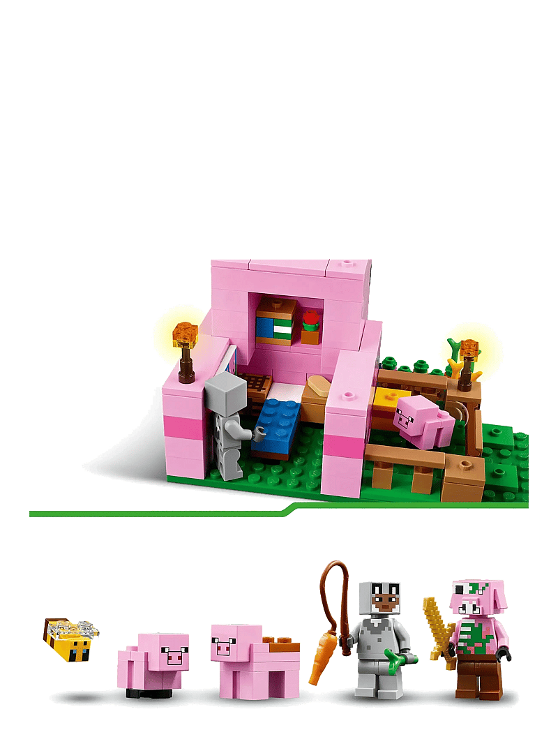 LEGO The Baby Pig House Gamer Building Toy Animal Set For Kids