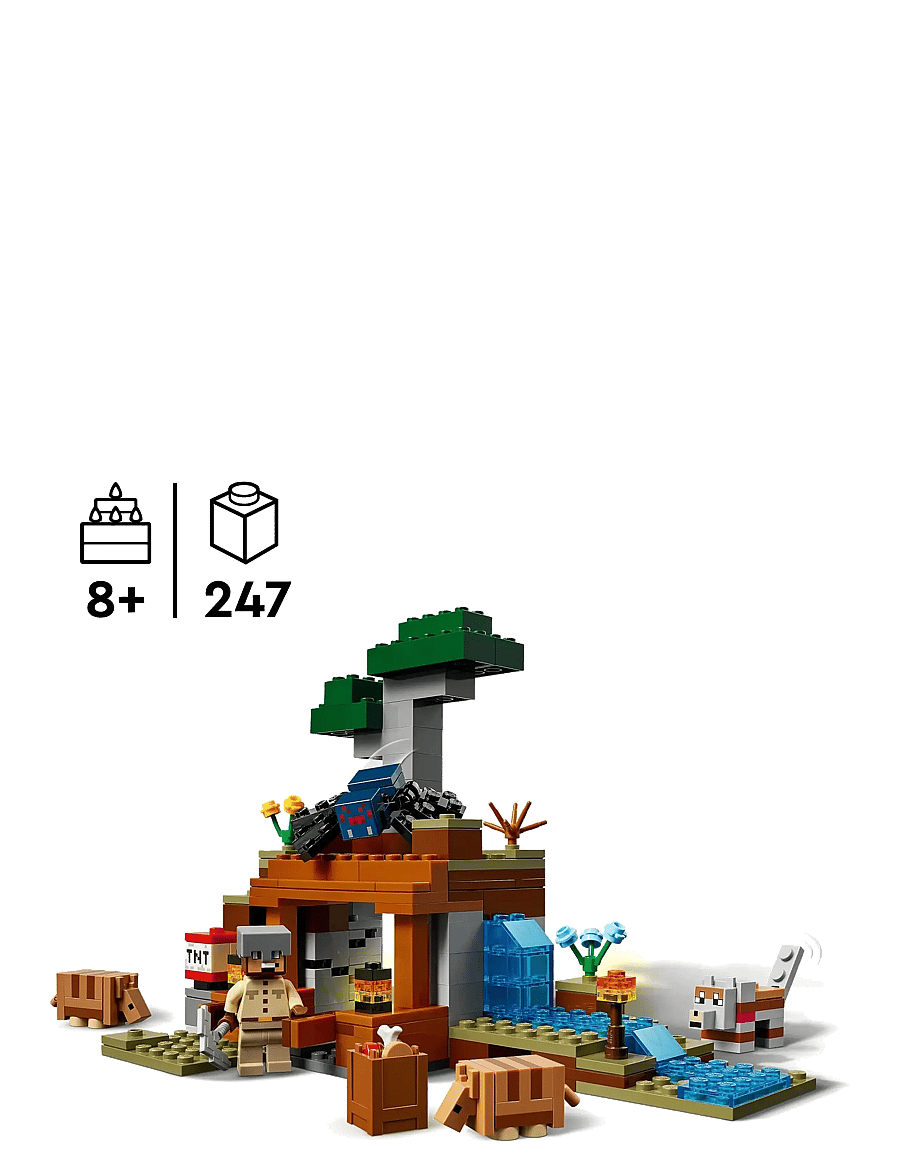 LEGO - The Armadillo Mine Expedition Video Game Figure 21269 - lego® minecraft® - multi - 1