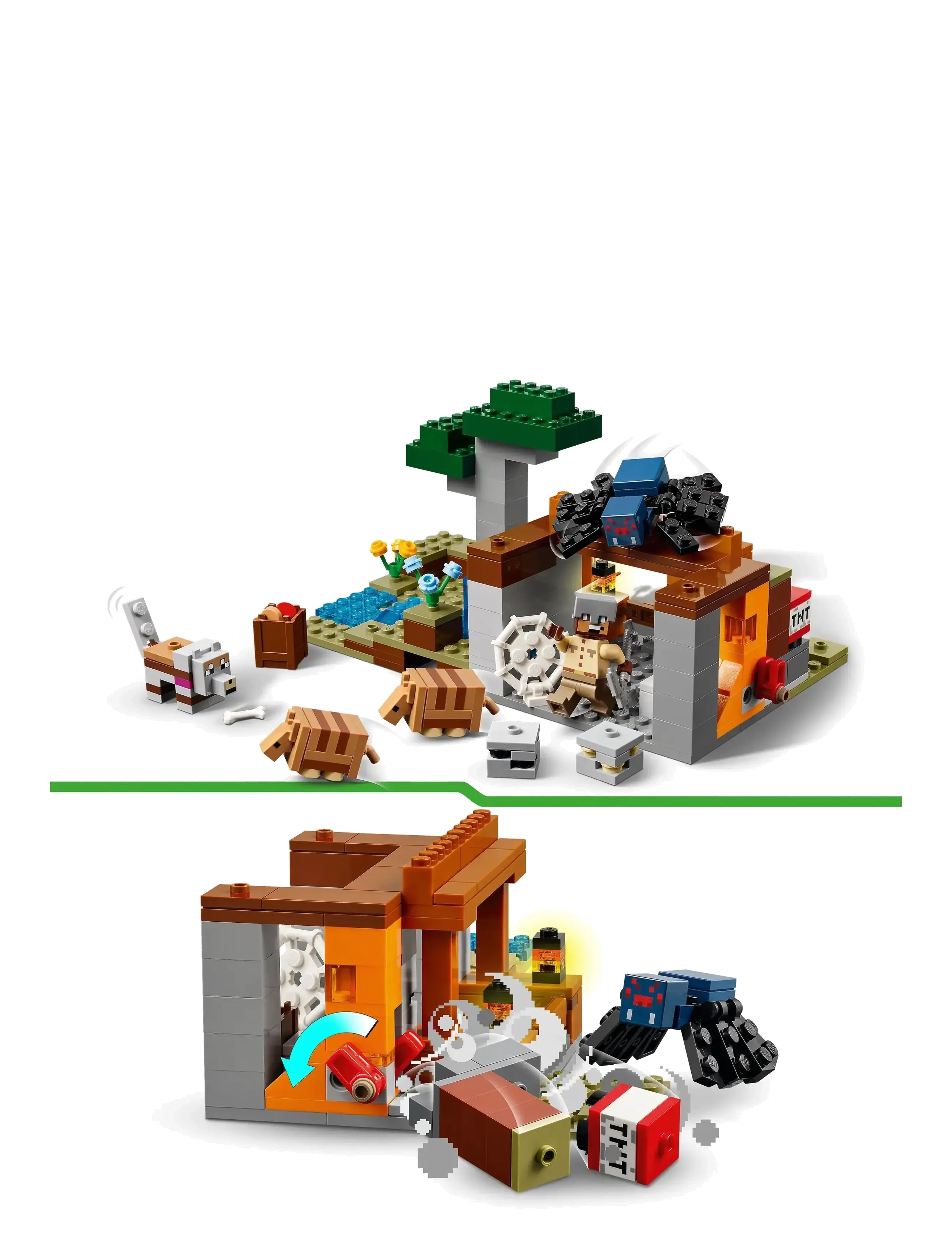 LEGO - Bæltedyrs-mineekspeditionen 21269 - lego® minecraft® - multi - 4