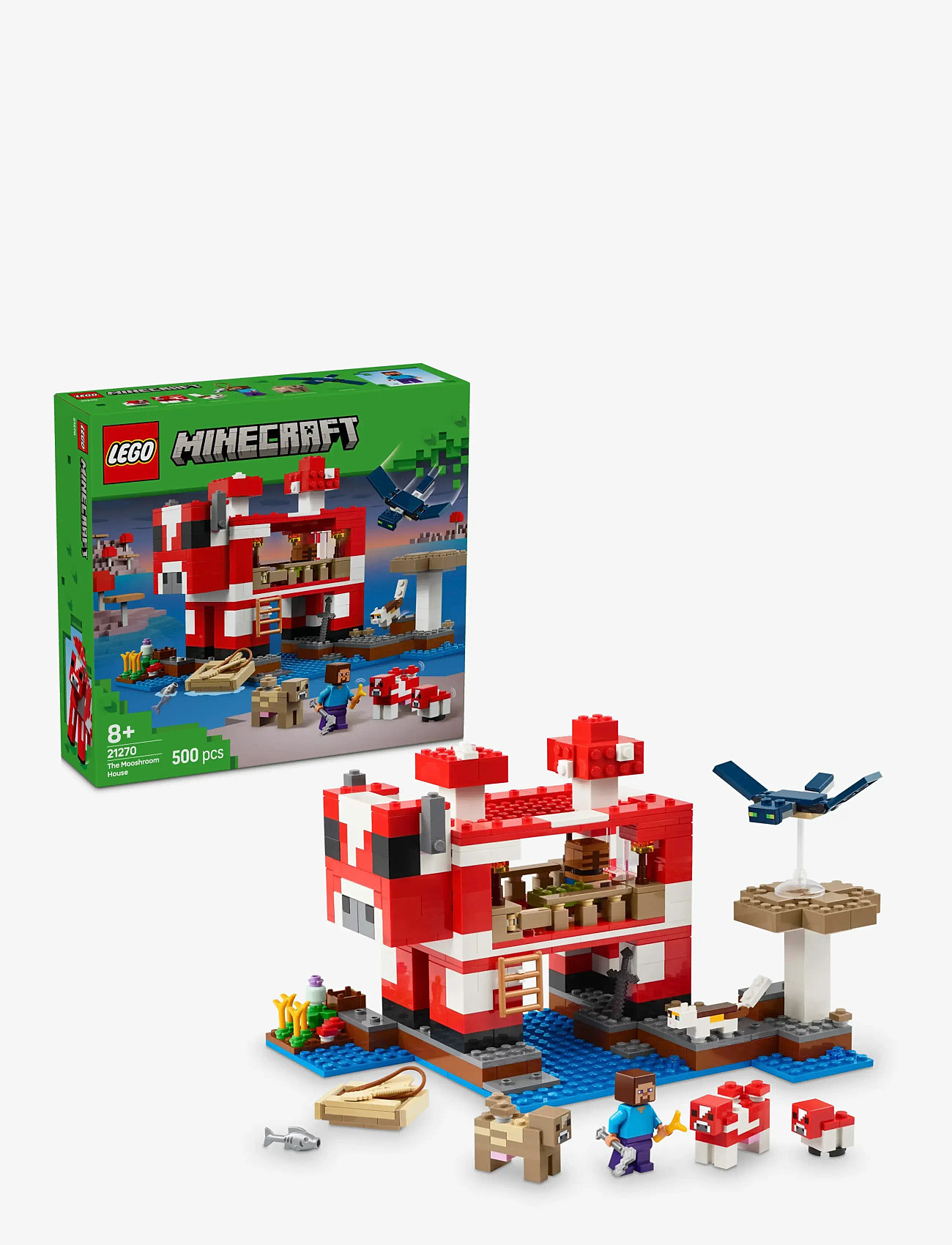 LEGO - The Mooshroom House Island Gamer Kit Toy for Kids 21270 - multi - 0