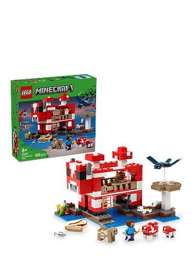 LEGO The Mooshroom House Island Gamer Kit Toy for Kids 21270 - LEGO Minecraft® - MULTI / multi