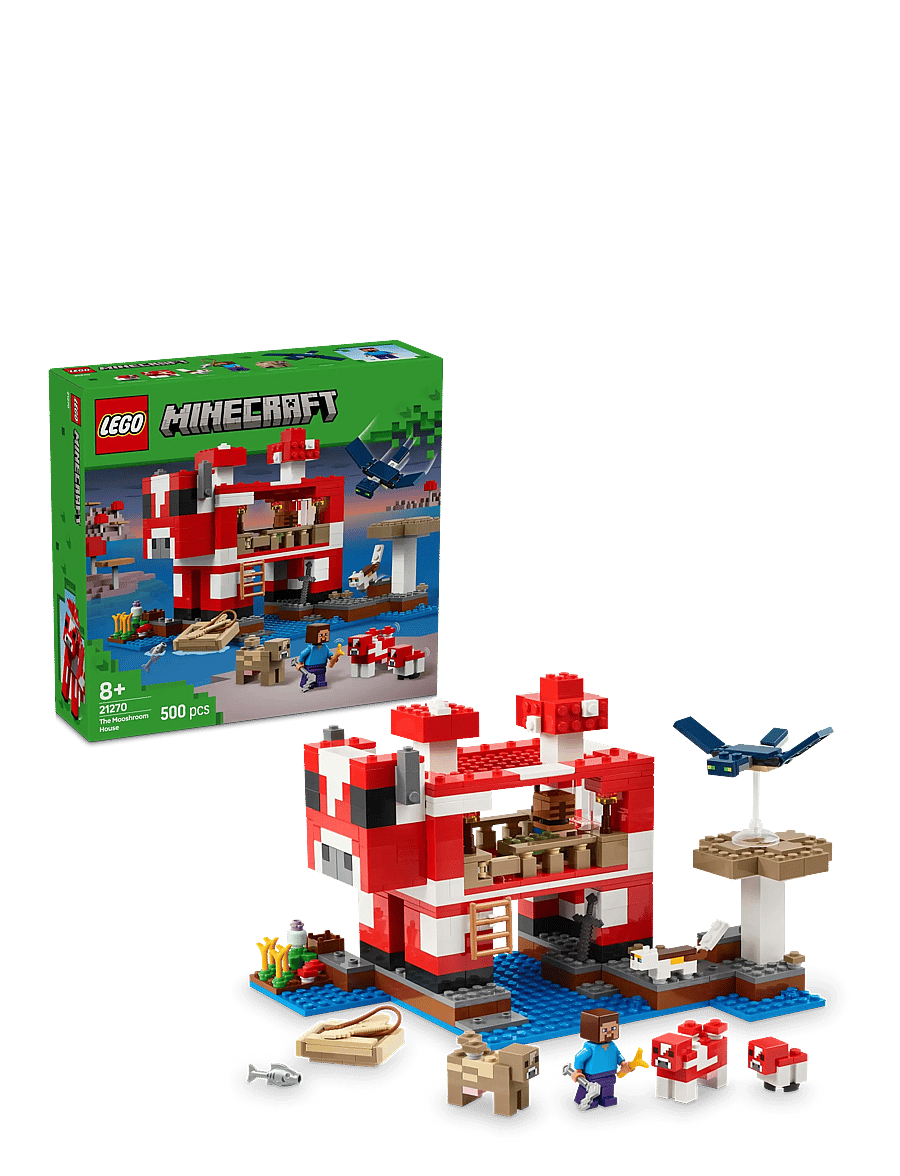 LEGO - The Mooshroom House Island Gamer Kit Toy for Kids 21270 - lego minecraft® - multi - 0