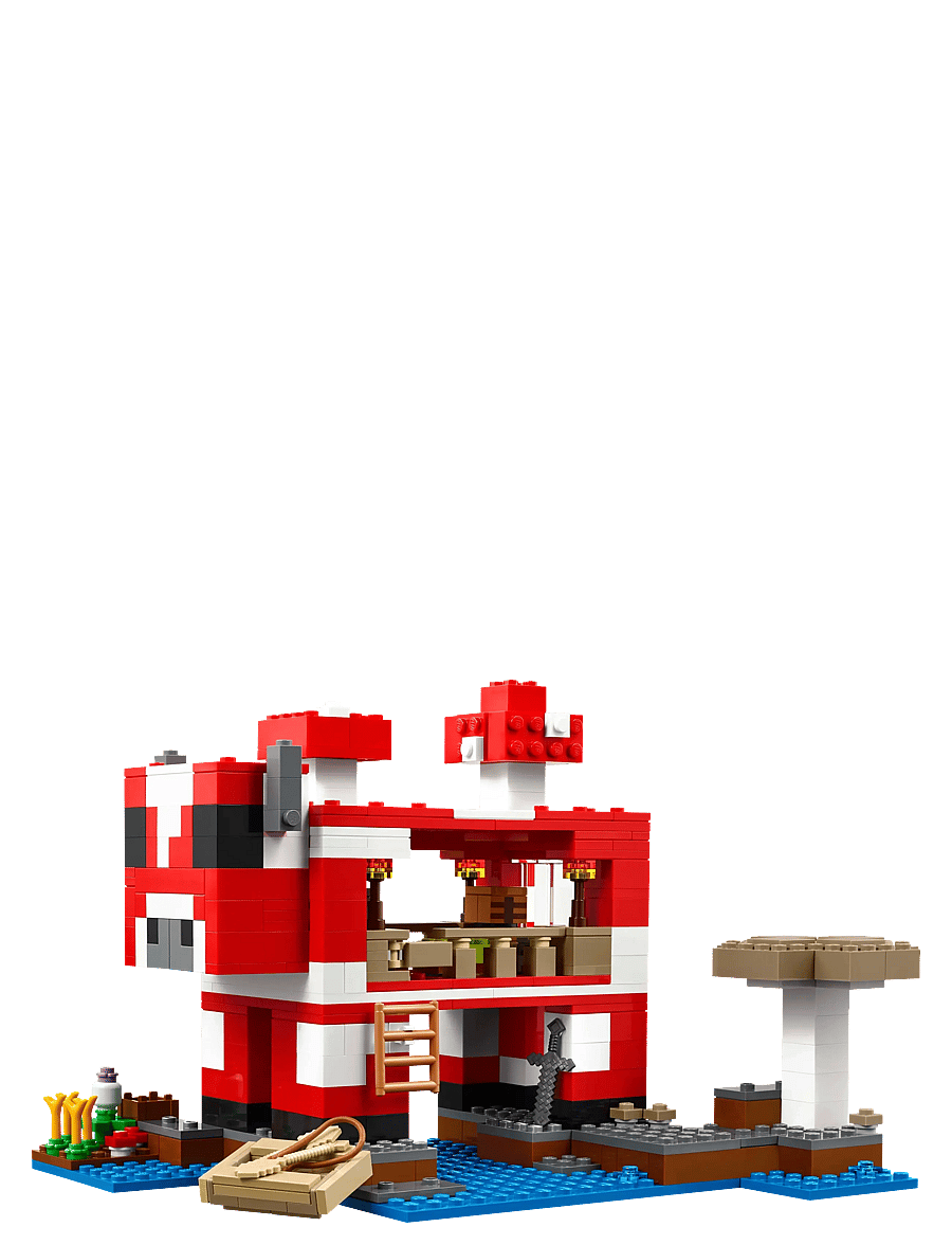 LEGO - The Mooshroom House Island Gamer Kit Toy for Kids 21270 - lego minecraft® - multi - 3