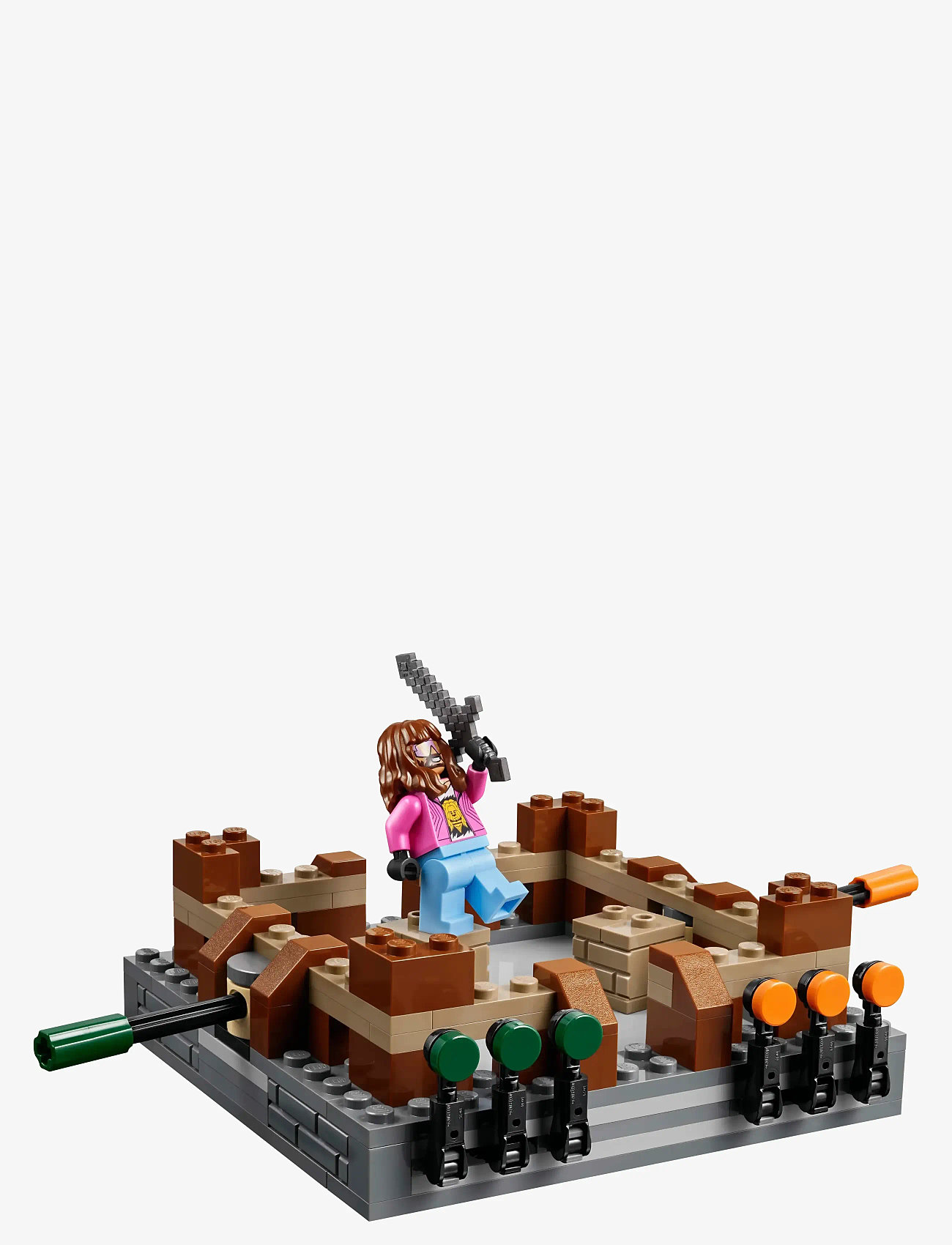 LEGO - Woodland Mansion Fighting Ring Gamer Toy with Mob Figures 21272 - lego minecraft® - multi - 2