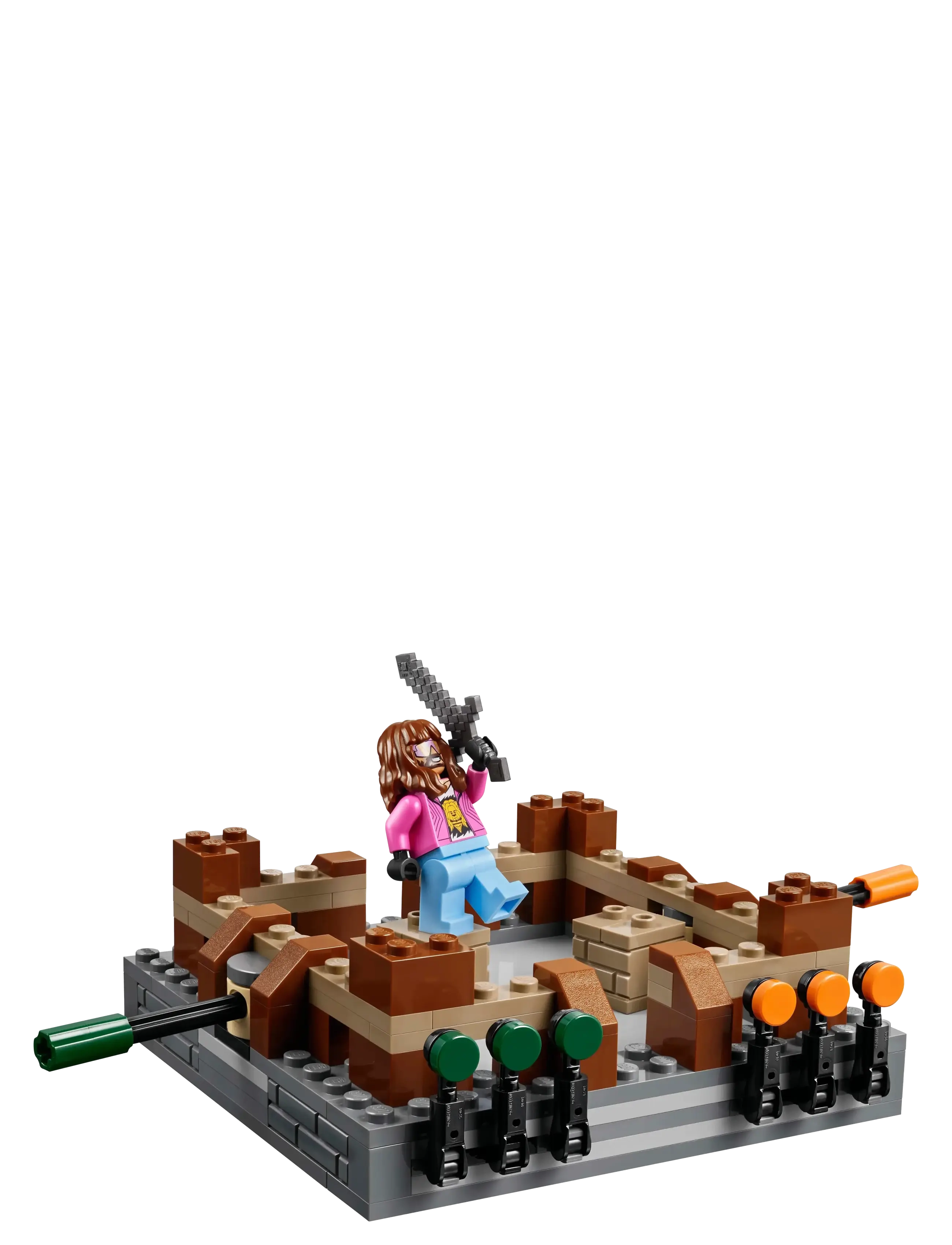 LEGO - Woodland Mansion Fighting Ring Gamer Toy with Mob Figures 21272 - lego® minecraft® - multi - 2