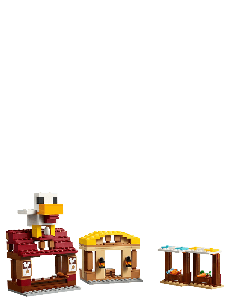 LEGO - The Ghast Balloon Village Attack, Gamer Gift Toy for Kids 21273 - lego® minecraft® - multi - 3