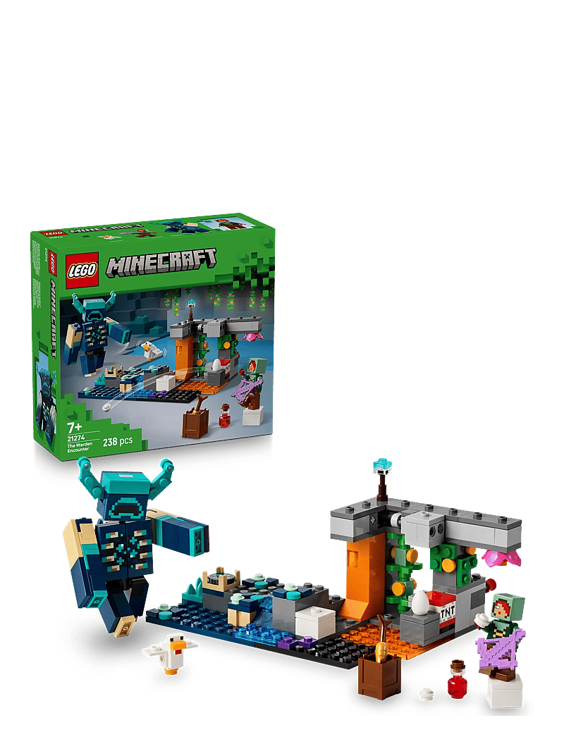 LEGO - The Warden Encounter Collectible Video Game Merch 21274 - lego minecraft® - multi - 0