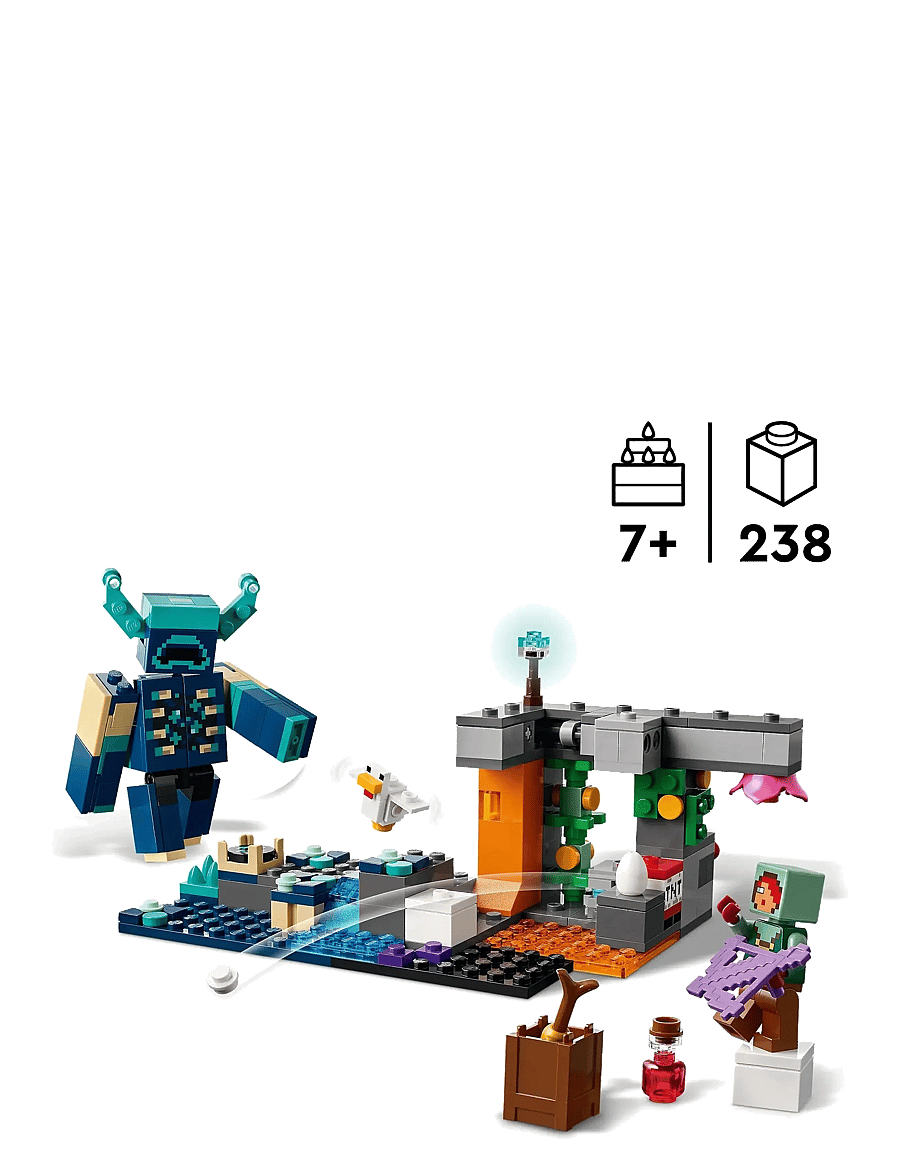 LEGO - The Warden Encounter Collectible Video Game Merch 21274 - lego® minecraft® - multi - 1