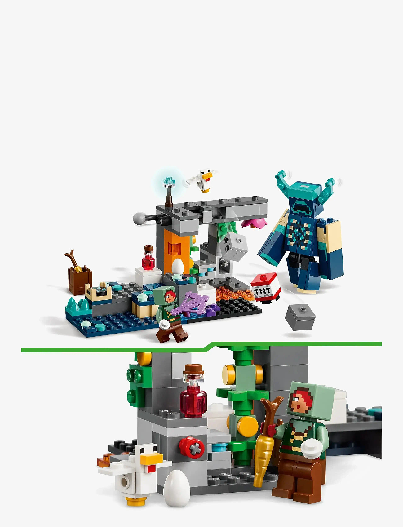 LEGO - The Warden Encounter Collectible Video Game Merch 21274 - lego minecraft® - multi - 5