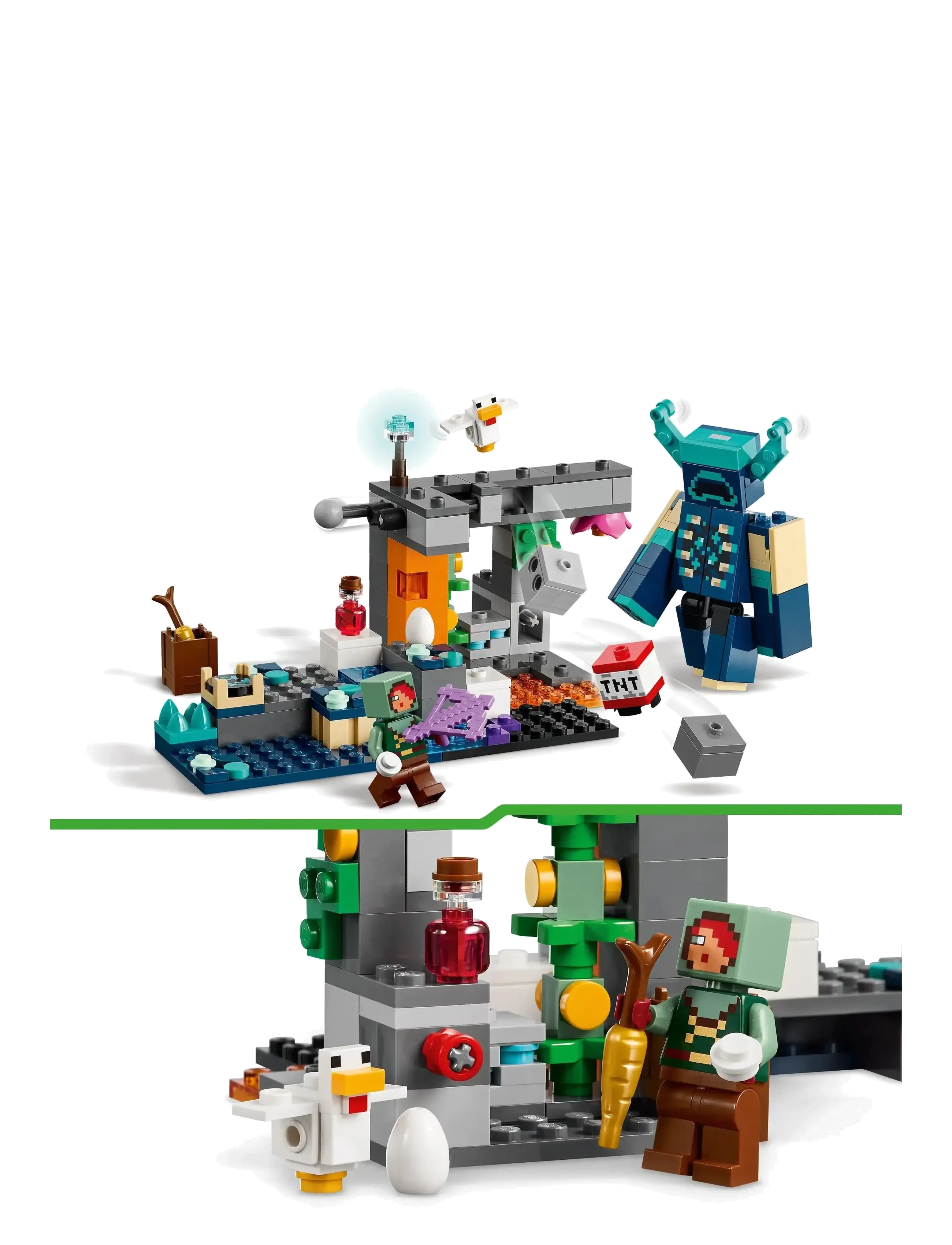 LEGO - The Warden Encounter Collectible Video Game Merch 21274 - lego® minecraft® - multi - 5