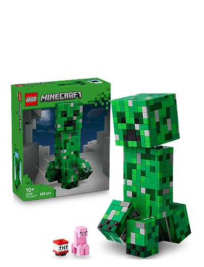 LEGO The Gamer Decor and Action Figure Building Toy 21276 - LEGO Minecraft® - MULTI / green
