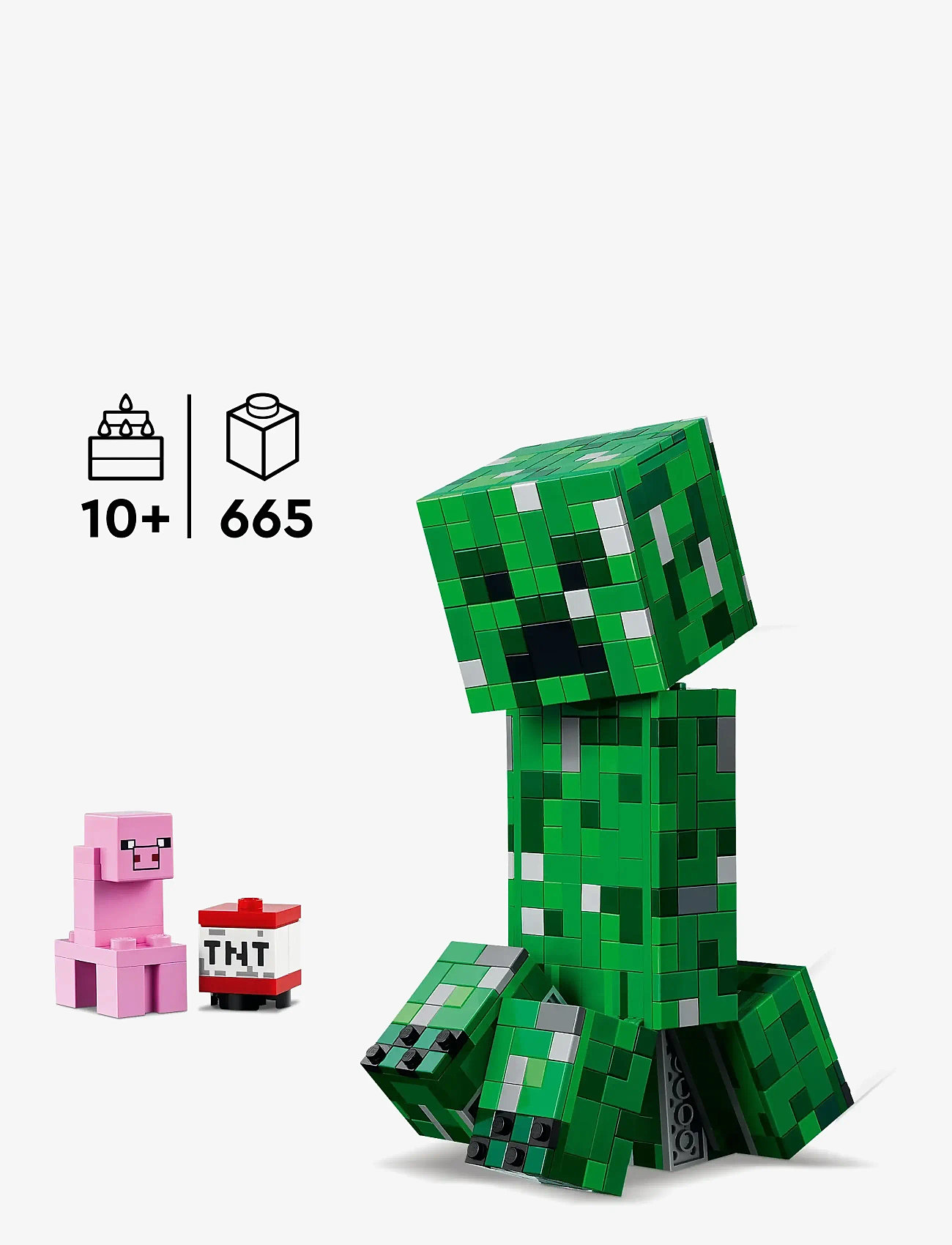 LEGO - The Gamer Decor and Action Figure Building Toy 21276 - lego minecraft® - multi - 1