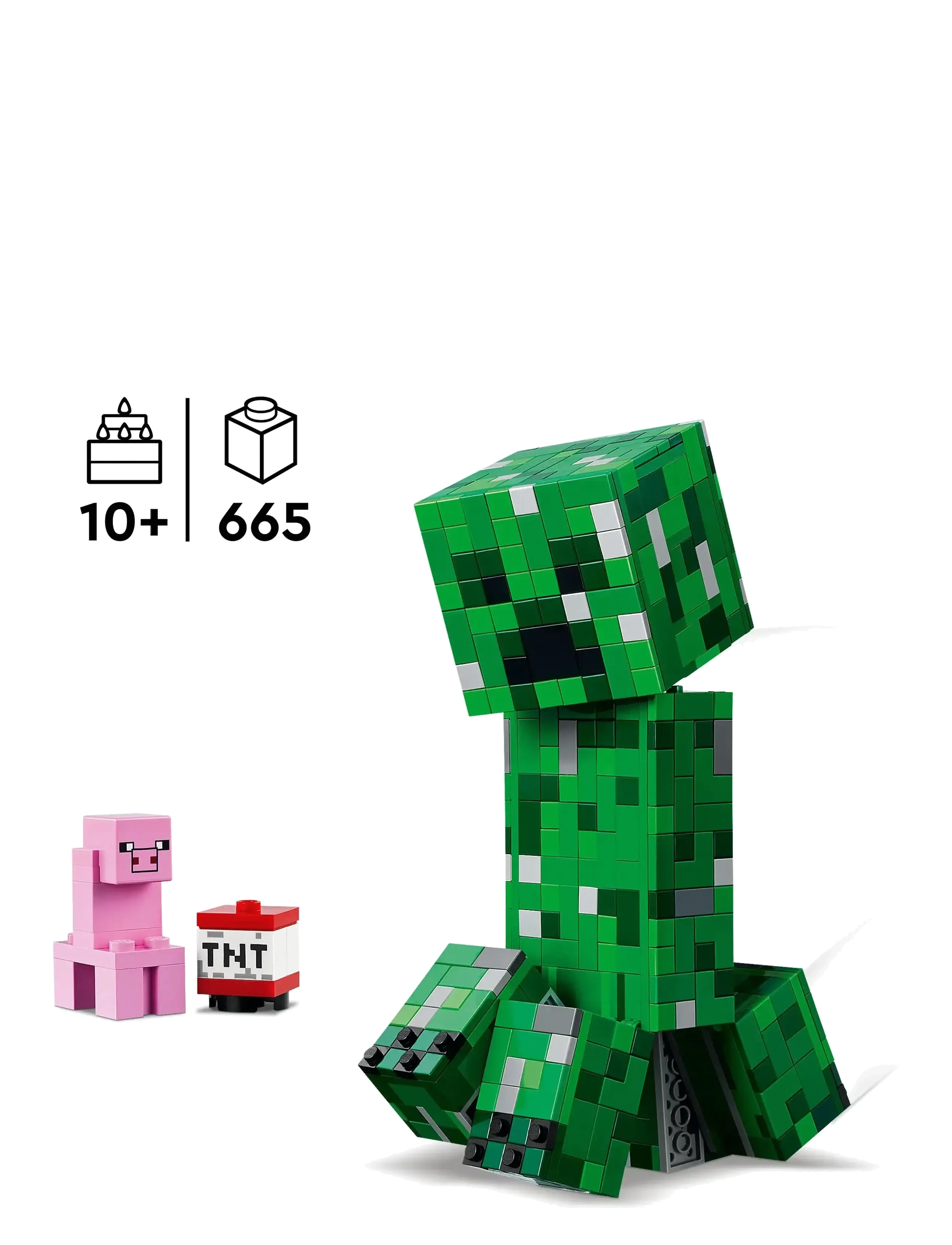 LEGO - The Gamer Decor and Action Figure Building Toy 21276 - lego® minecraft® - multi - 1