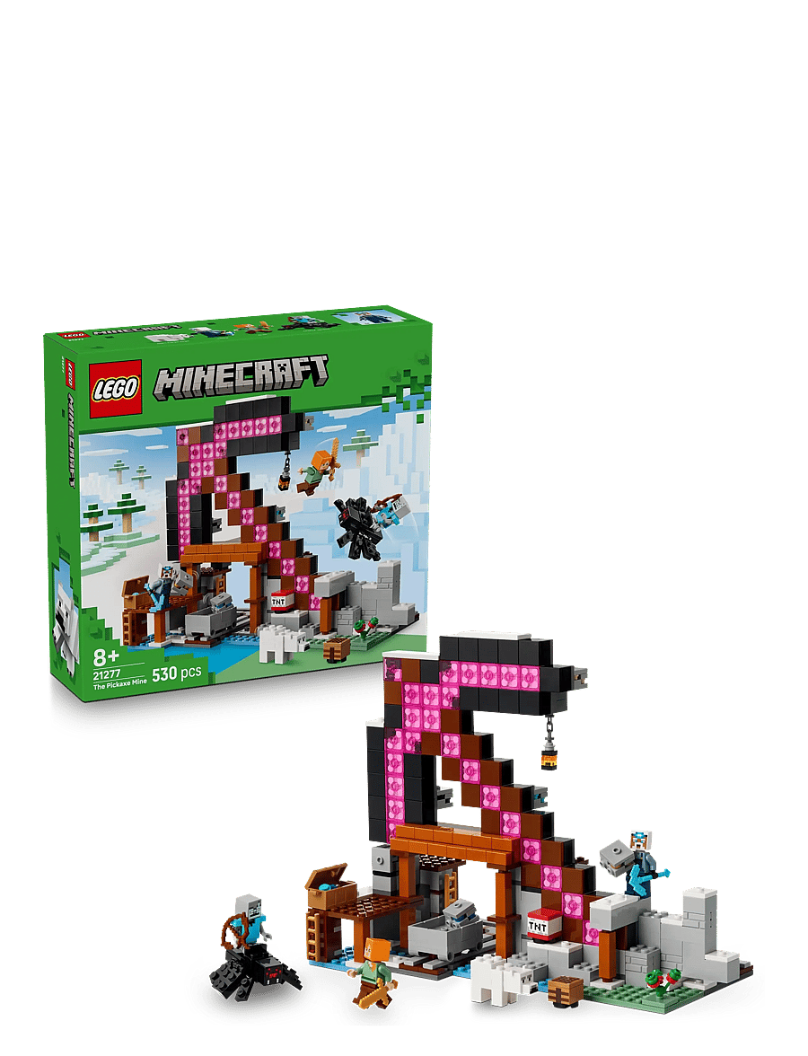 LEGO - The Pickaxe Mine Gamer-Room Decor and Axe Toy 21277 - lego® minecraft® - multi - 0