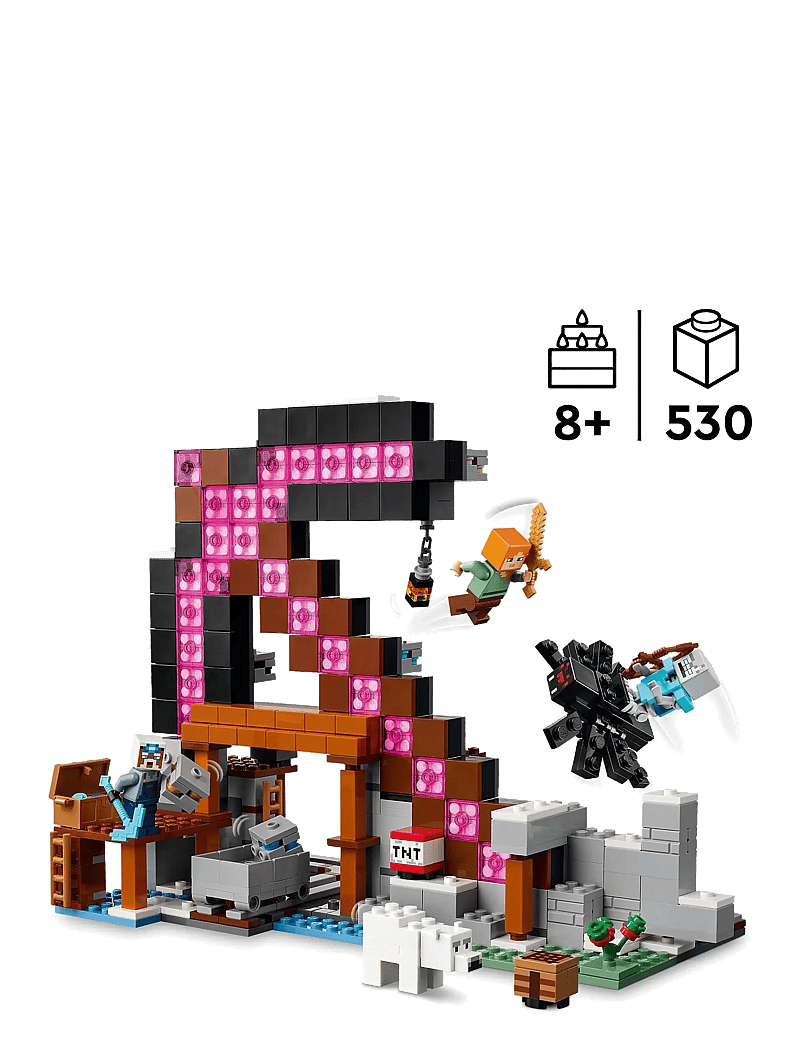 LEGO - The Pickaxe Mine Gamer-Room Decor and Axe Toy 21277 - lego minecraft® - multi - 1