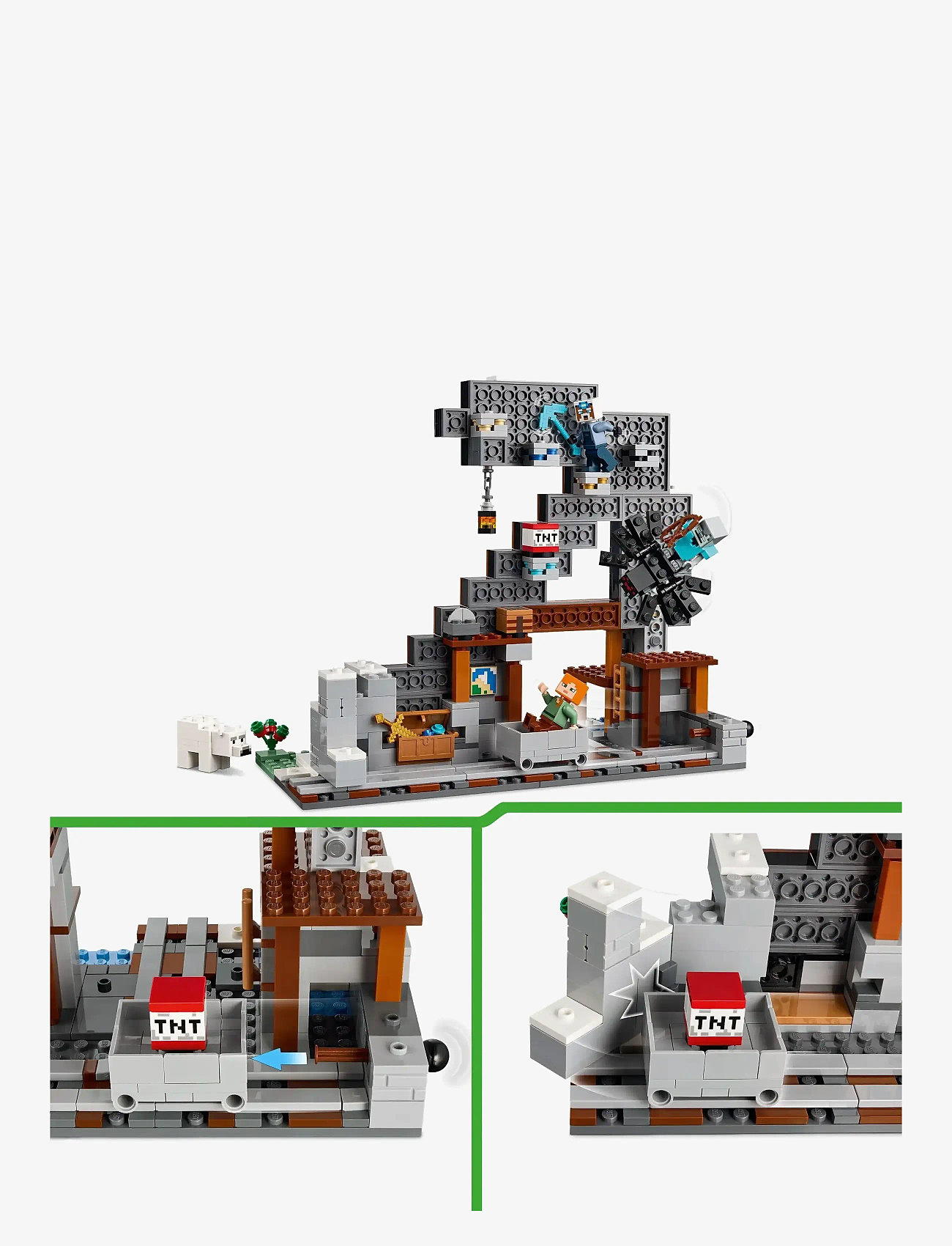 LEGO - Hakke-minen 21277 - lego minecraft® - multi - 4