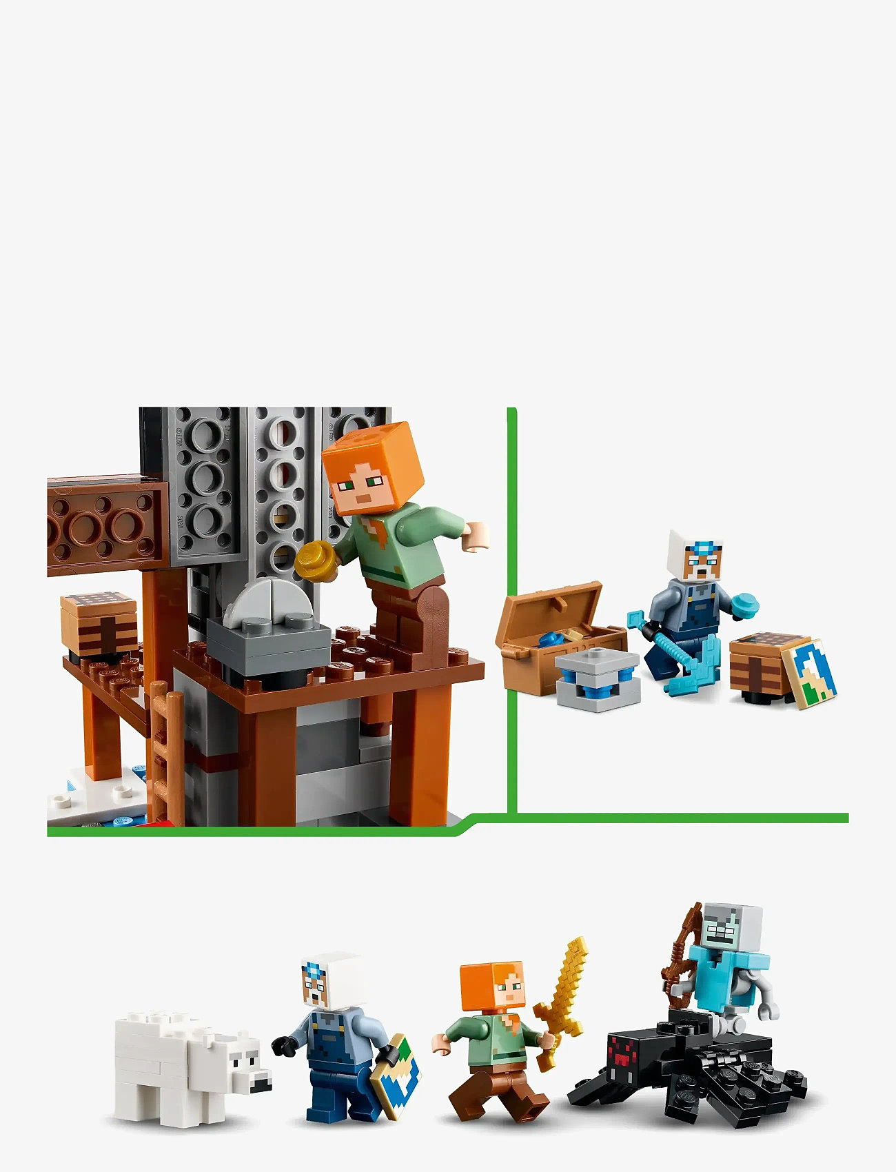 LEGO - Hakke-minen 21277 - lego minecraft® - multi - 5