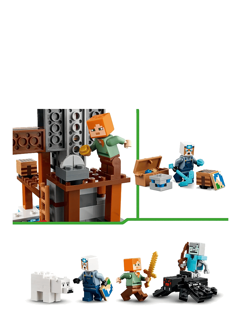 LEGO - The Pickaxe Mine Gamer-Room Decor and Axe Toy 21277 - lego minecraft® - multi - 5