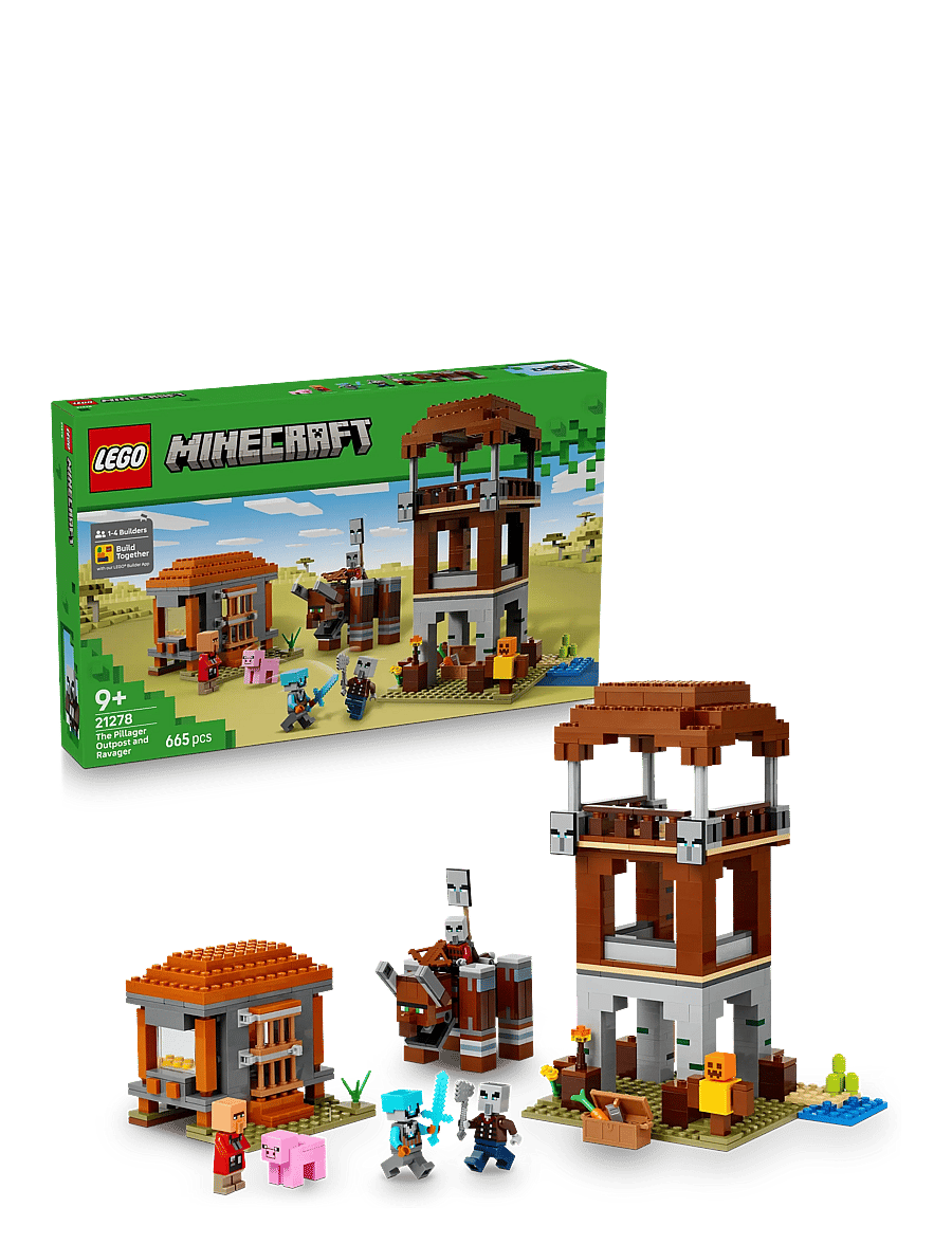 LEGO - The Pillager Outpost and Ravager Gamer Building Toy Gift 21278 - lego minecraft® - multi - 0