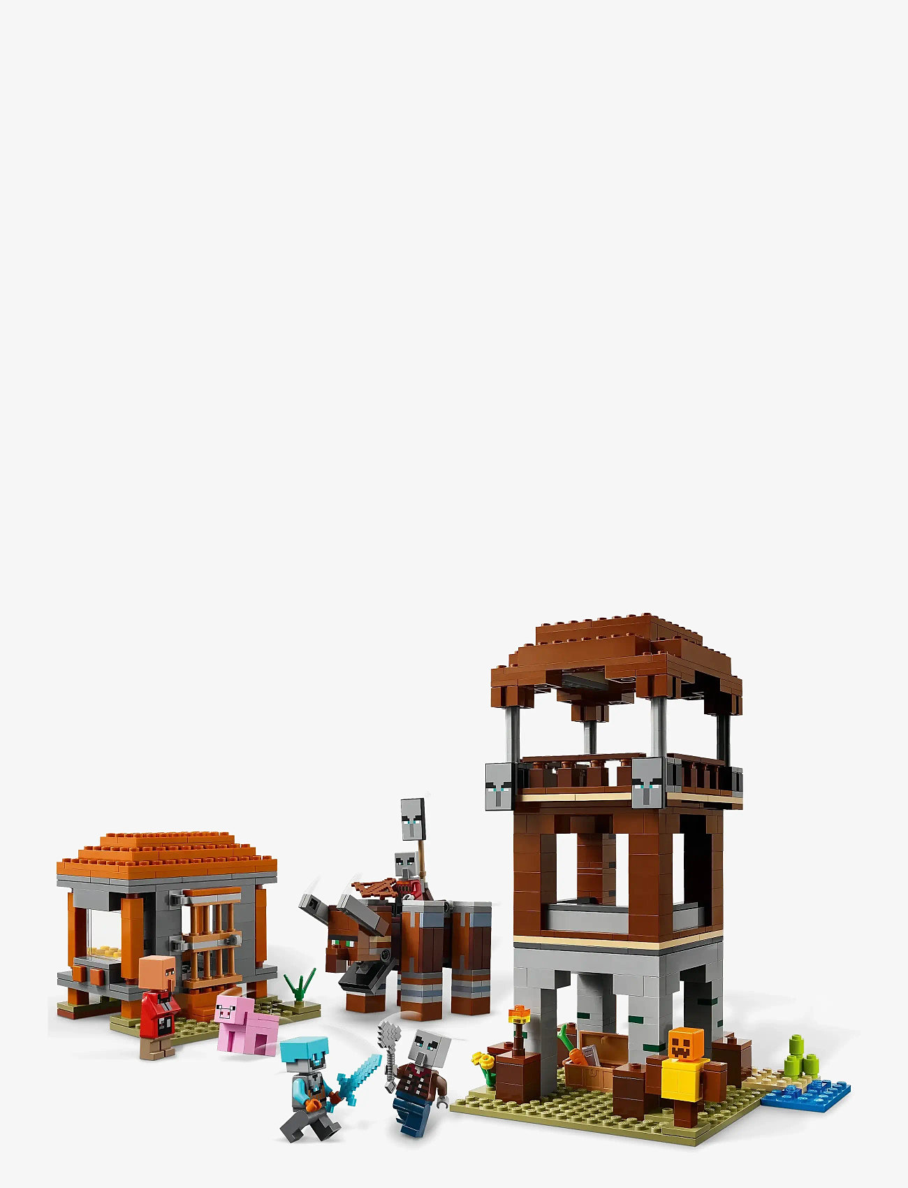 LEGO - Røverforposten og ravager 21278 - lego minecraft® - multi - 4