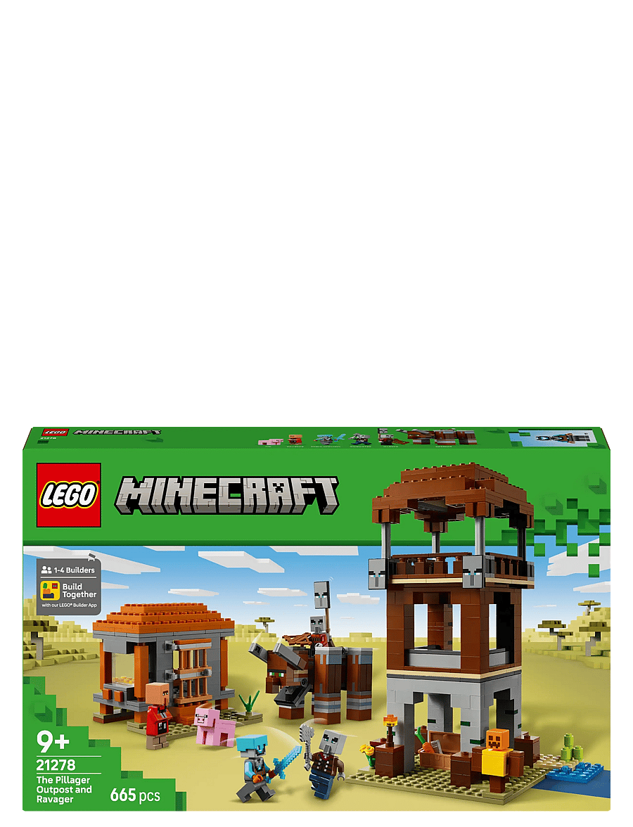 LEGO - The Pillager Outpost and Ravager Gamer Building Toy Gift 21278 - lego minecraft® - multi - 5