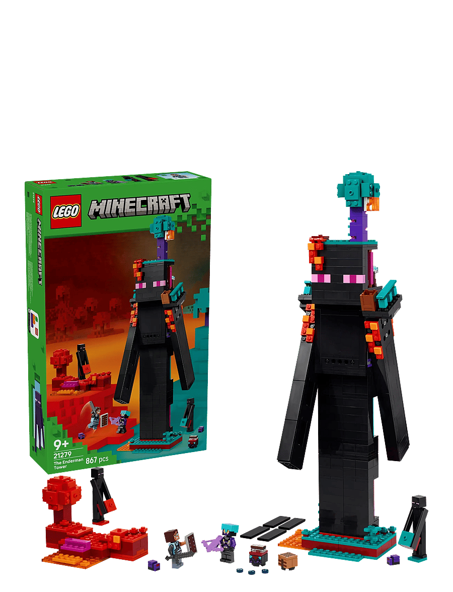 LEGO - The Enderman Tower Toy for Kids, Gamer Gift 21279 - lego® minecraft® - multi - 0