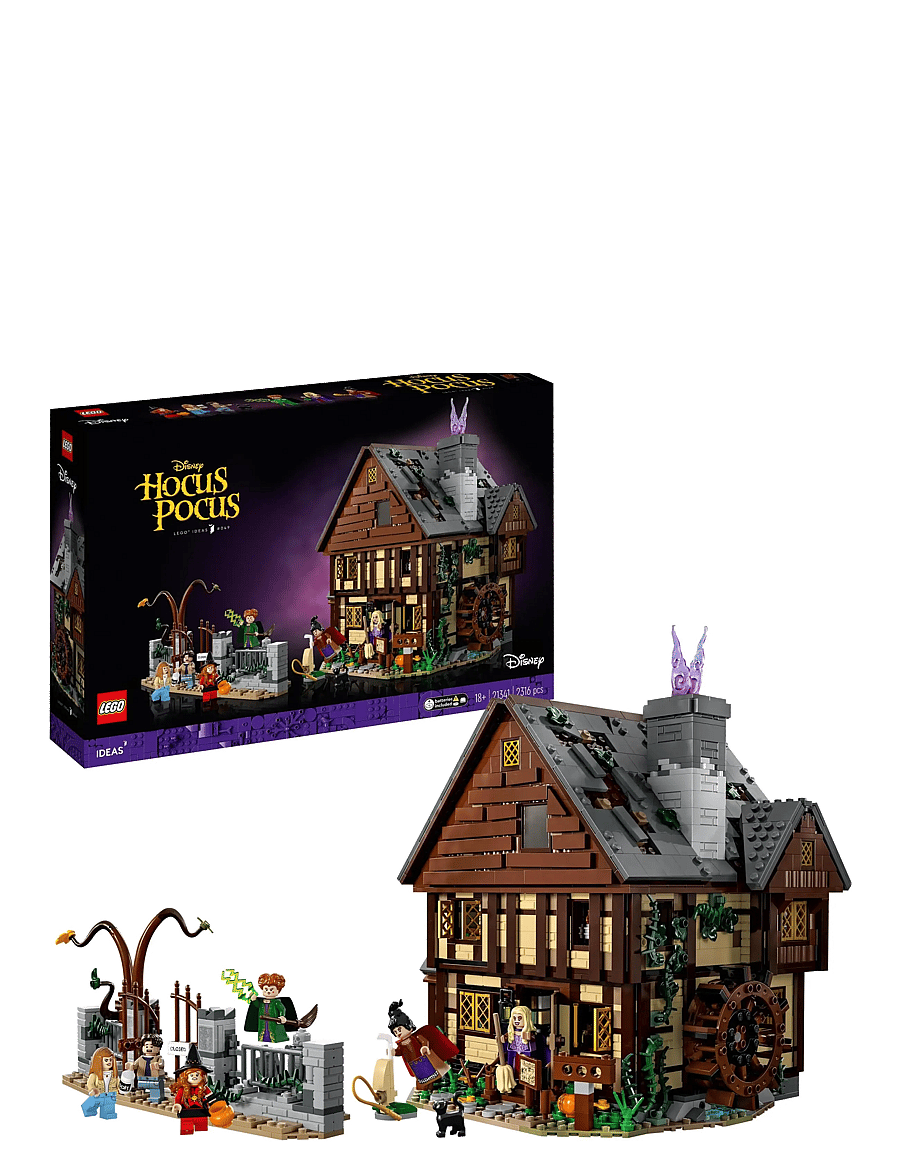 LEGO - Ideas Disney Hocus Pocus: The Sanderson Sisters' Cottage 21341 - multi - 0