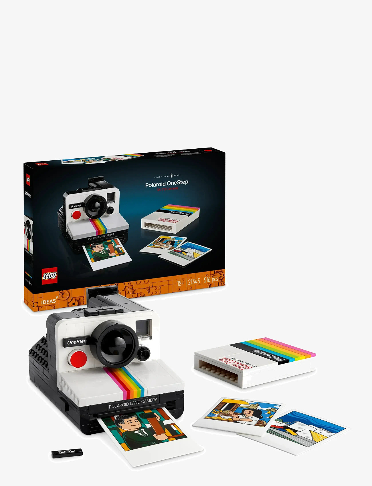 LEGO - Polaroid OneStep SX-70 Kamera 21345 - lego adults welcome - multi - 0