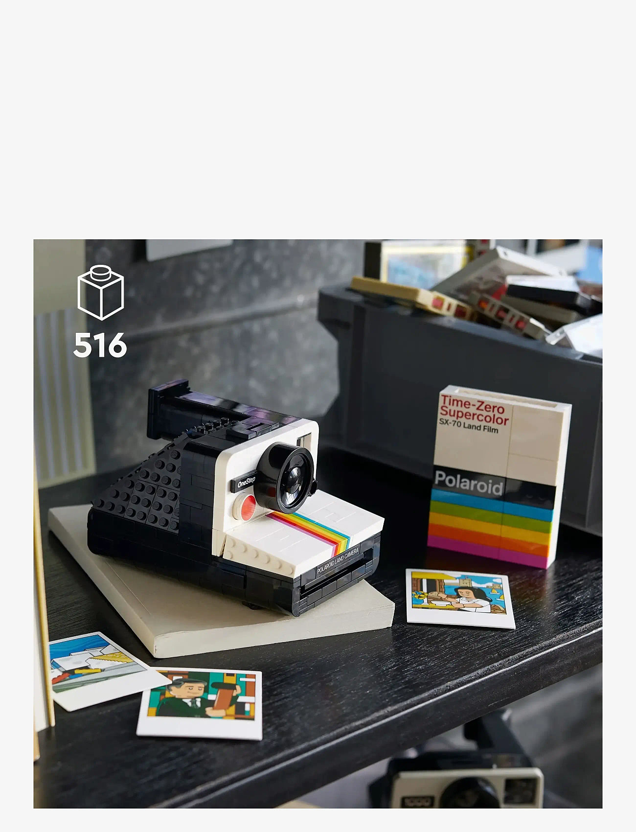 LEGO - Polaroid OneStep SX-70 Kamera 21345 - lego adults welcome - multi - 1