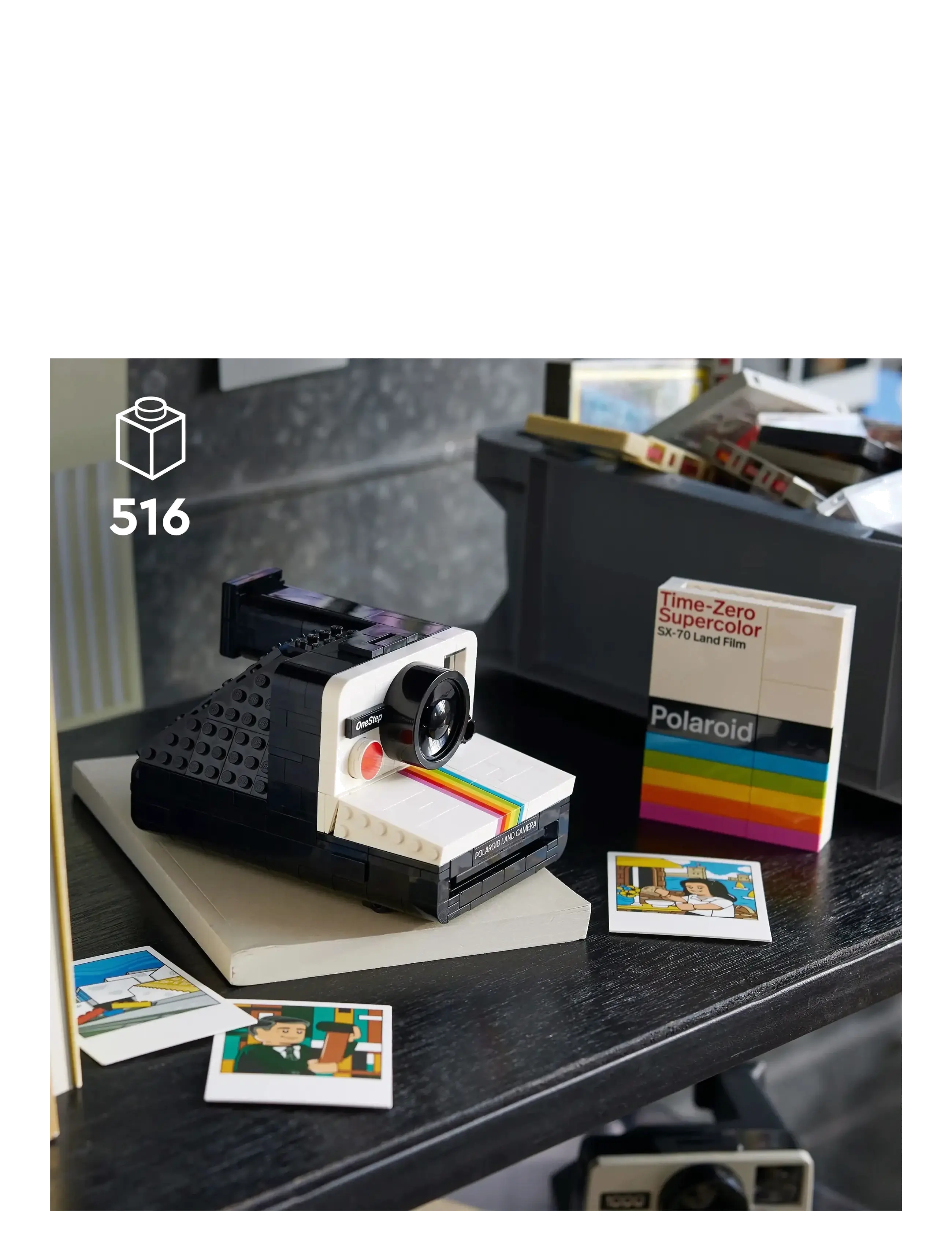 LEGO - Ideas Polaroid OneStep SX-70 Camera Set 21345 - lego® creator - multi - 1