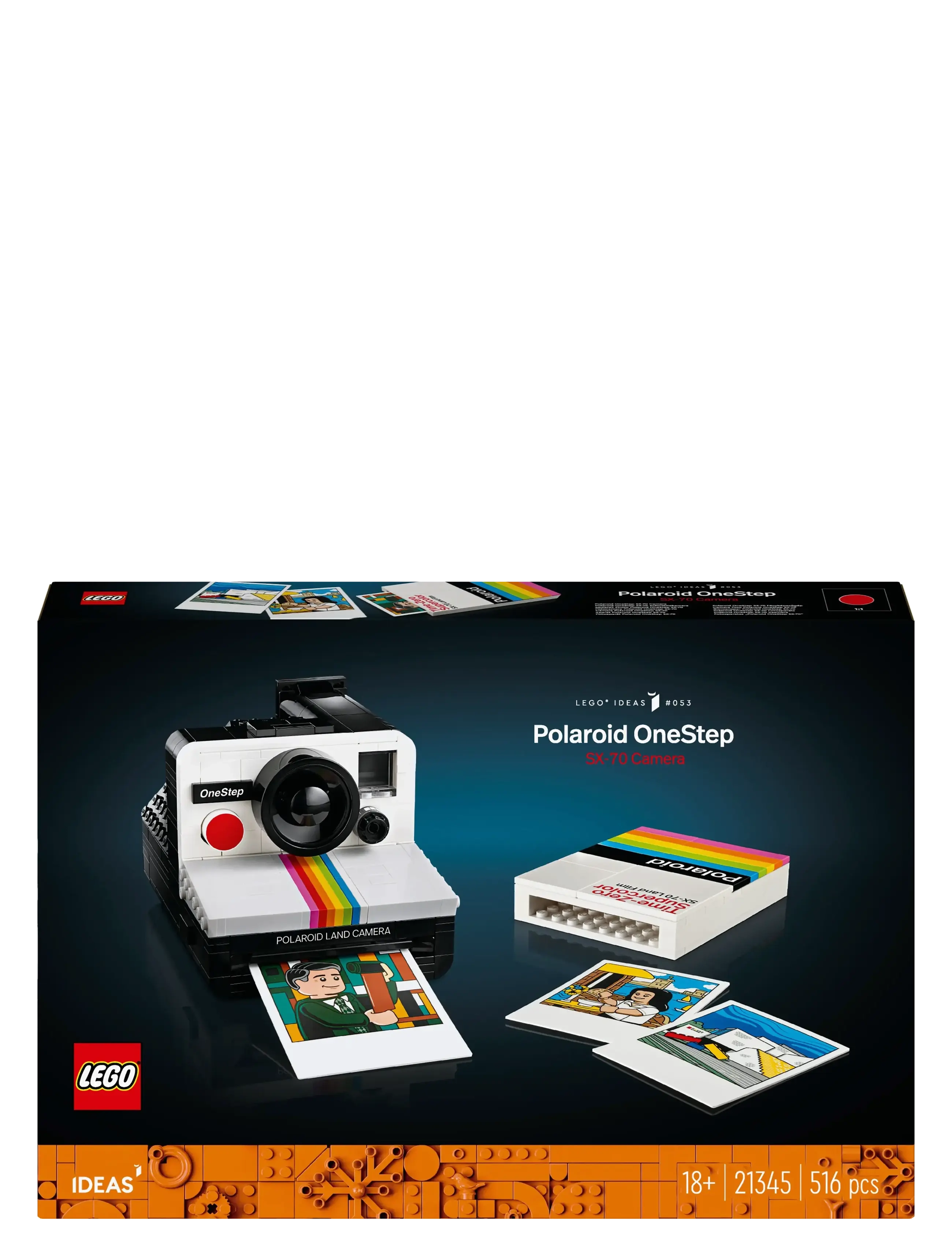 LEGO - Ideas Polaroid OneStep SX-70 Camera Set 21345 - lego® creator - multi - 4