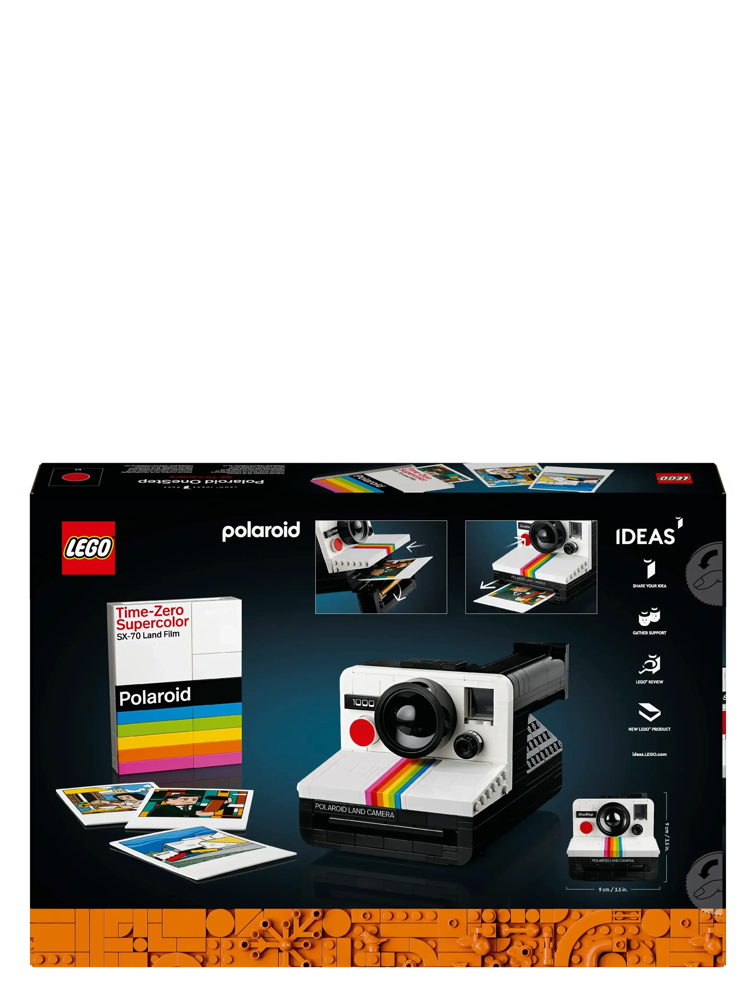 LEGO - Ideas Polaroid OneStep SX-70 Camera Set 21345 - lego® creator - multi - 5