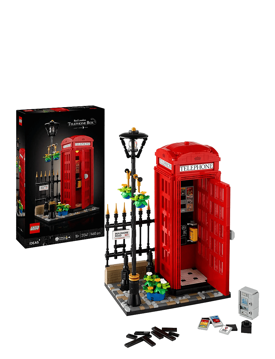 LEGO - Ideas Red London Telephone Box Set 21347 - multi - 0