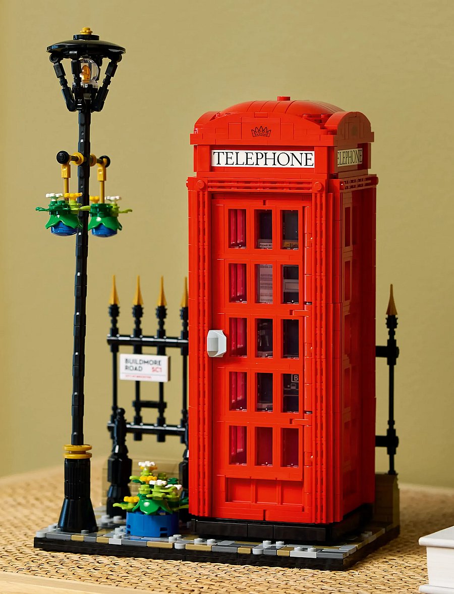 LEGO - Ideas Red London Telephone Box Set 21347 - multi - 5