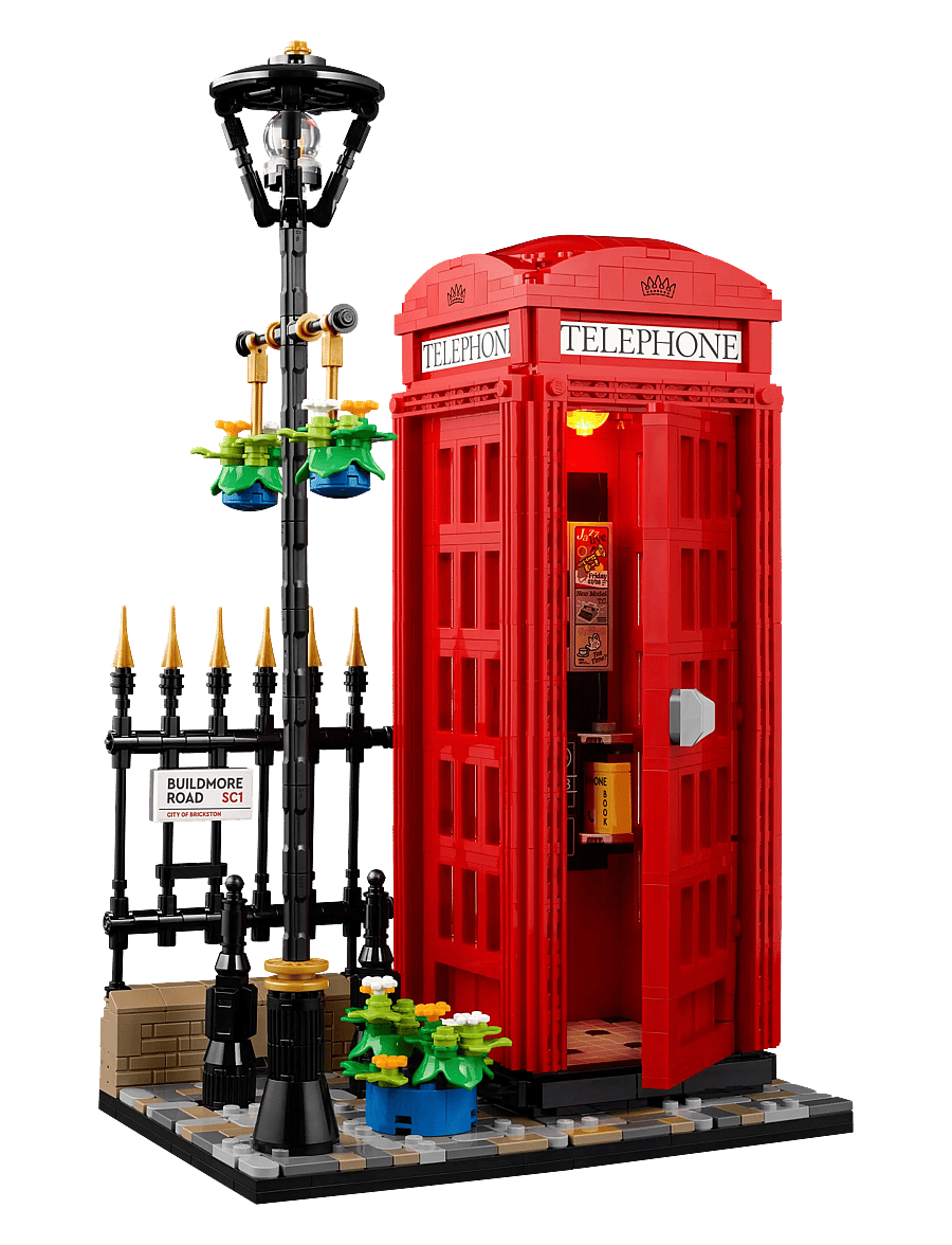 LEGO - Ideas Red London Telephone Box Set 21347 - multi - 2