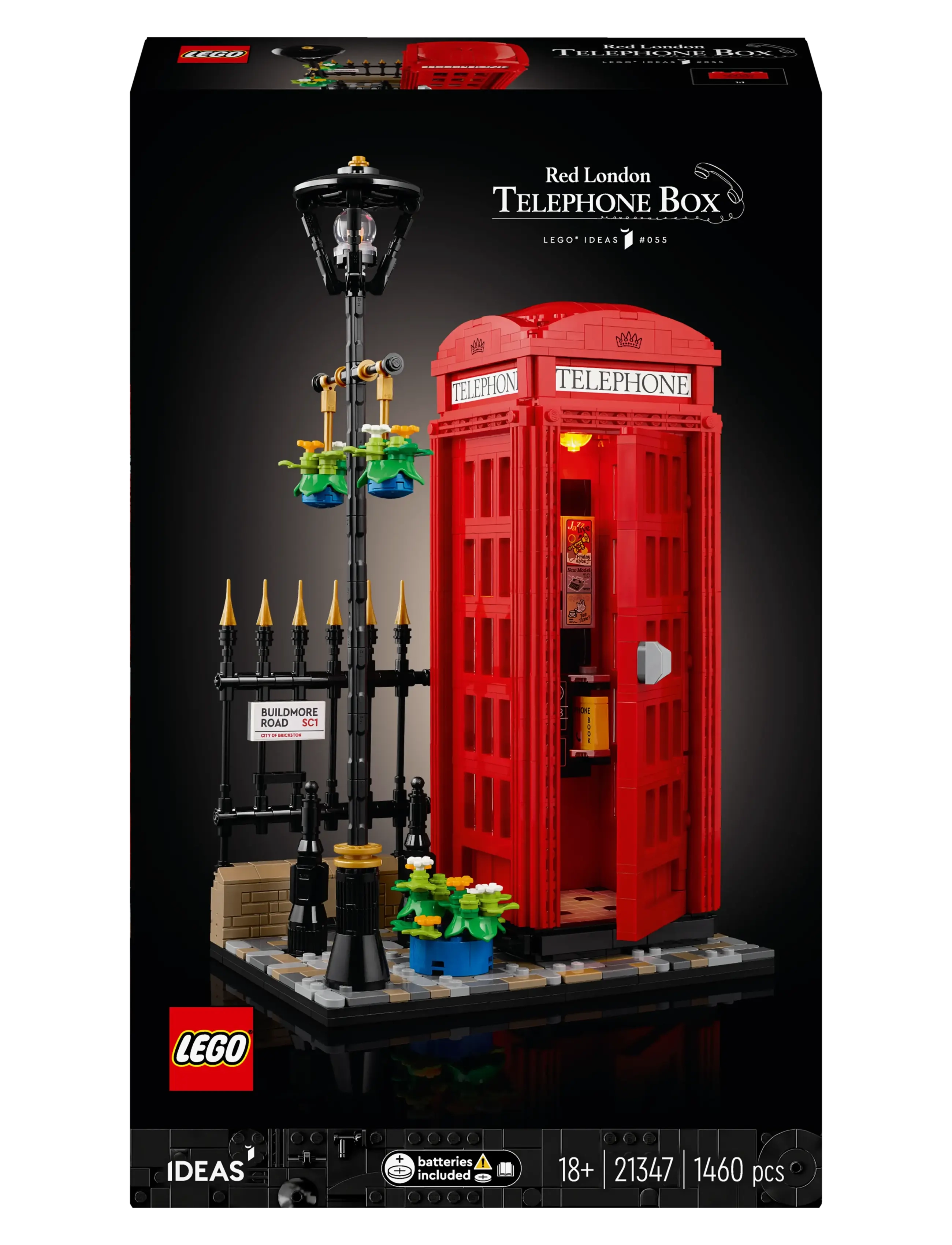 LEGO - Rød London-telefonboks 21347 - multi - 3