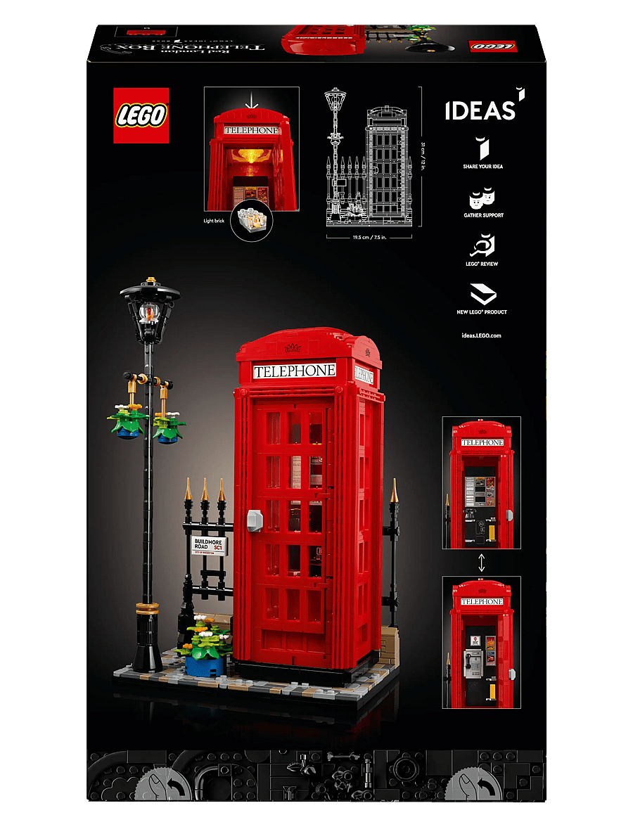 LEGO - Ideas Red London Telephone Box Set 21347 - multi - 4