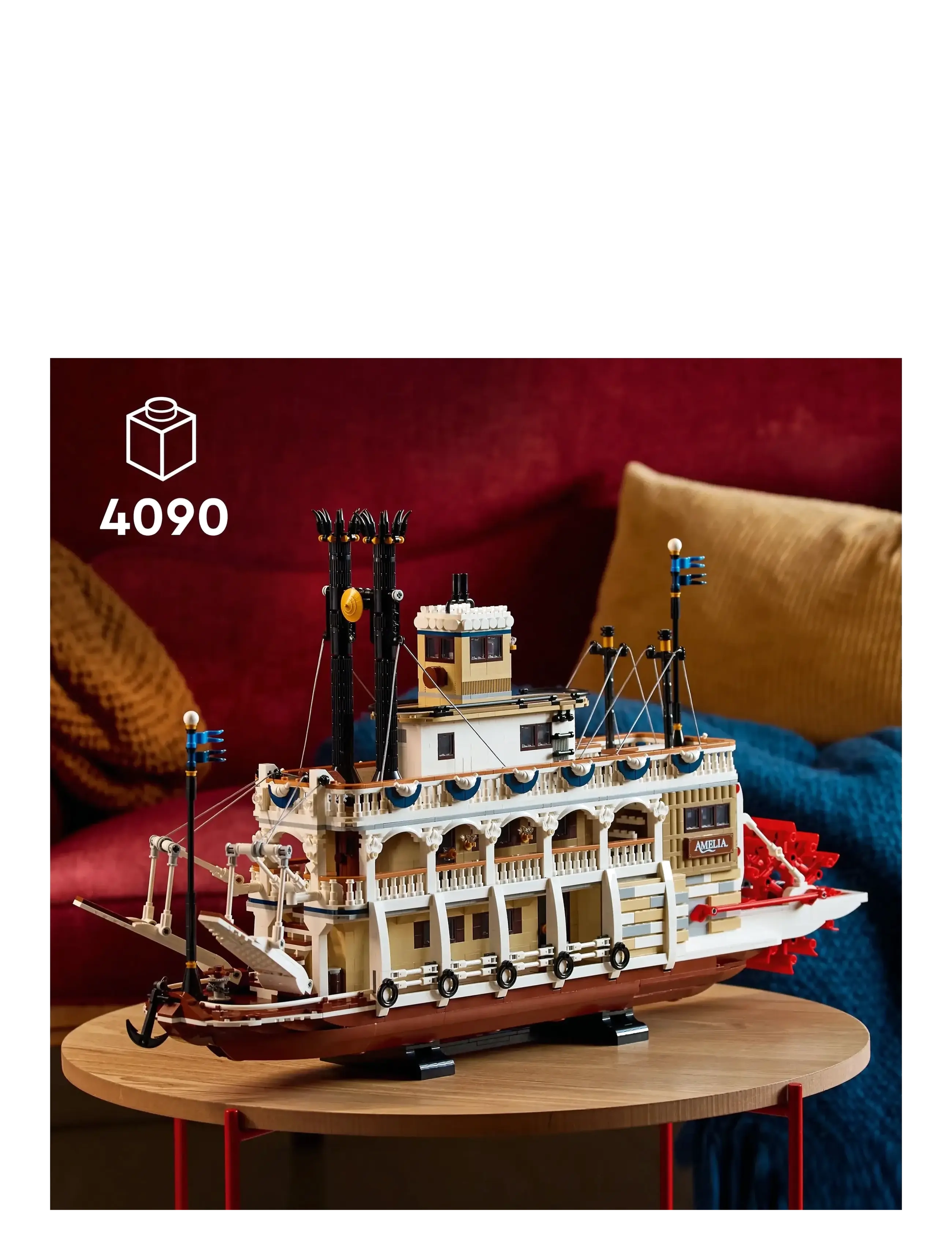 LEGO - Ideas River Steamboat, Nautical Decor for the Home 21356 - geburtstagsgeschenke - multi - 1