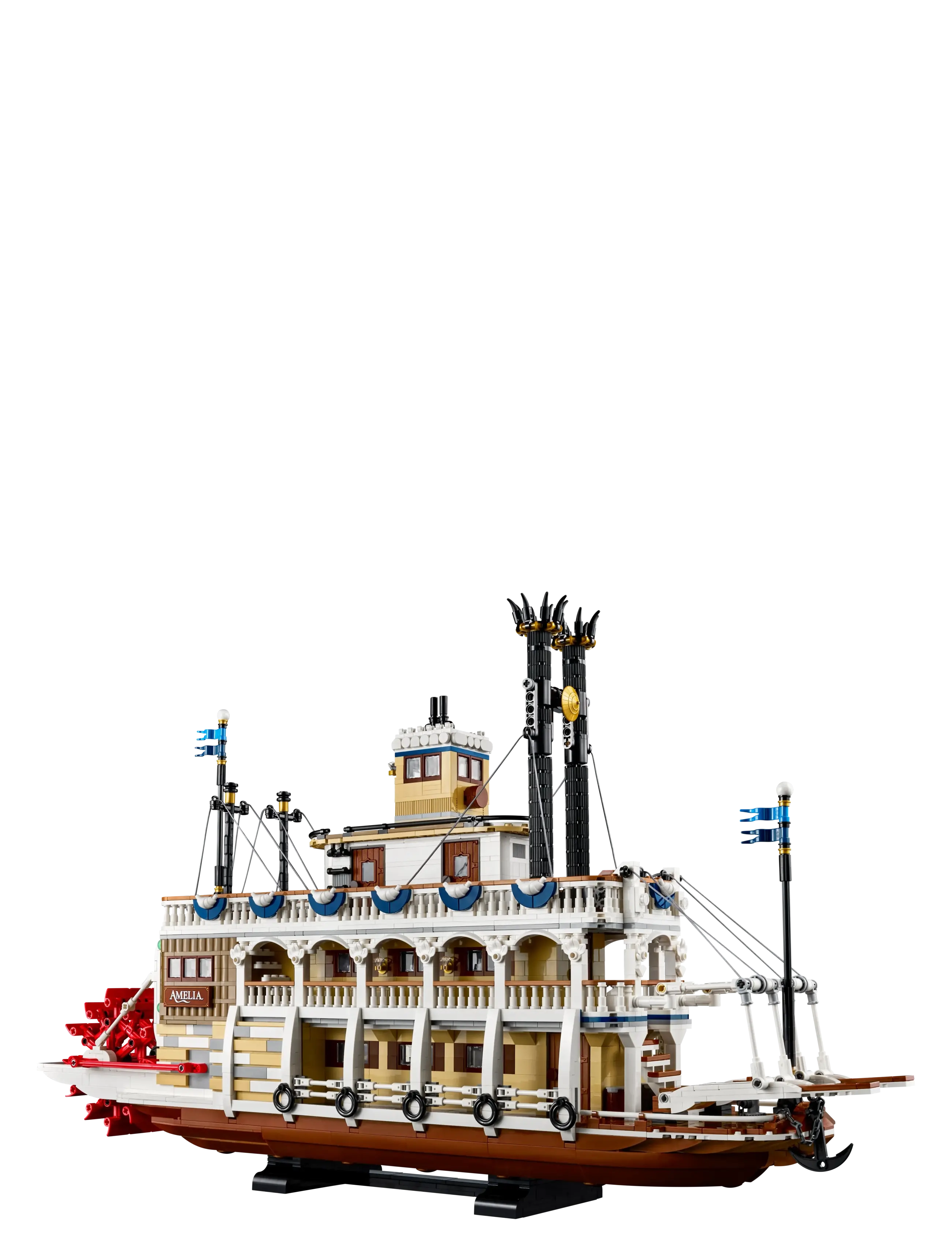 LEGO - Ideas River Steamboat, Nautical Decor for the Home 21356 - geburtstagsgeschenke - multi - 2