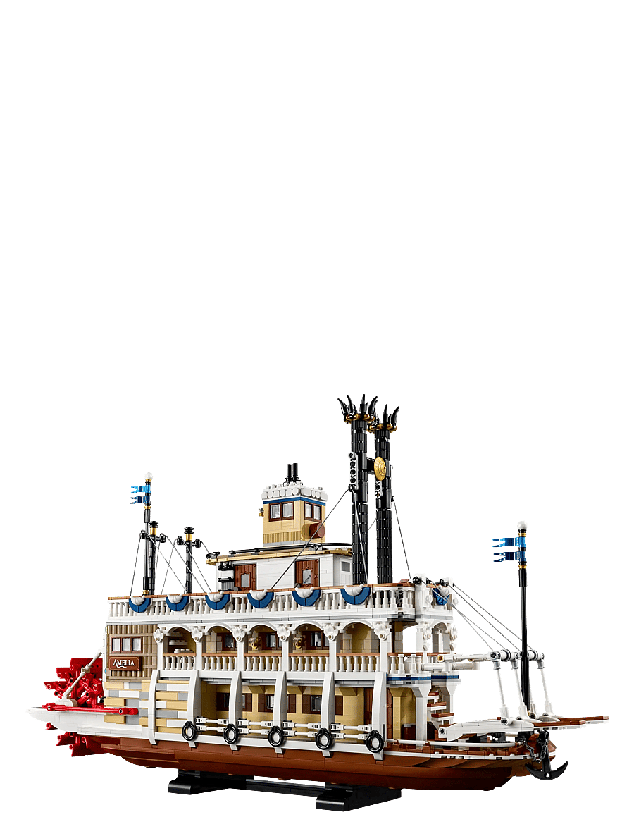 LEGO - Ideas River Steamboat, Nautical Decor for the Home 21356 - geburtstagsgeschenke - multi - 2