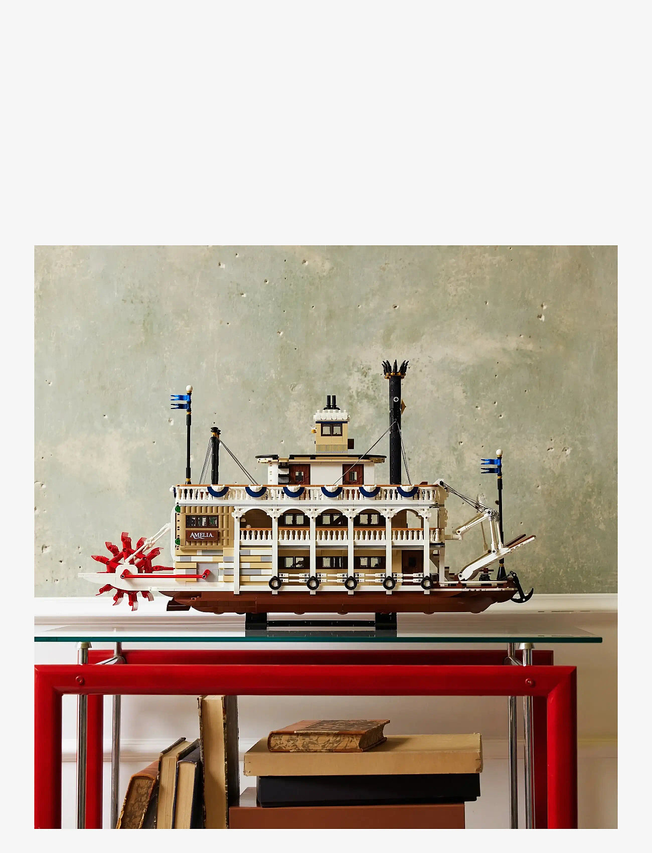 LEGO - Ideas River Steamboat, Nautical Decor for the Home 21356 - lego adults welcome - multi - 3