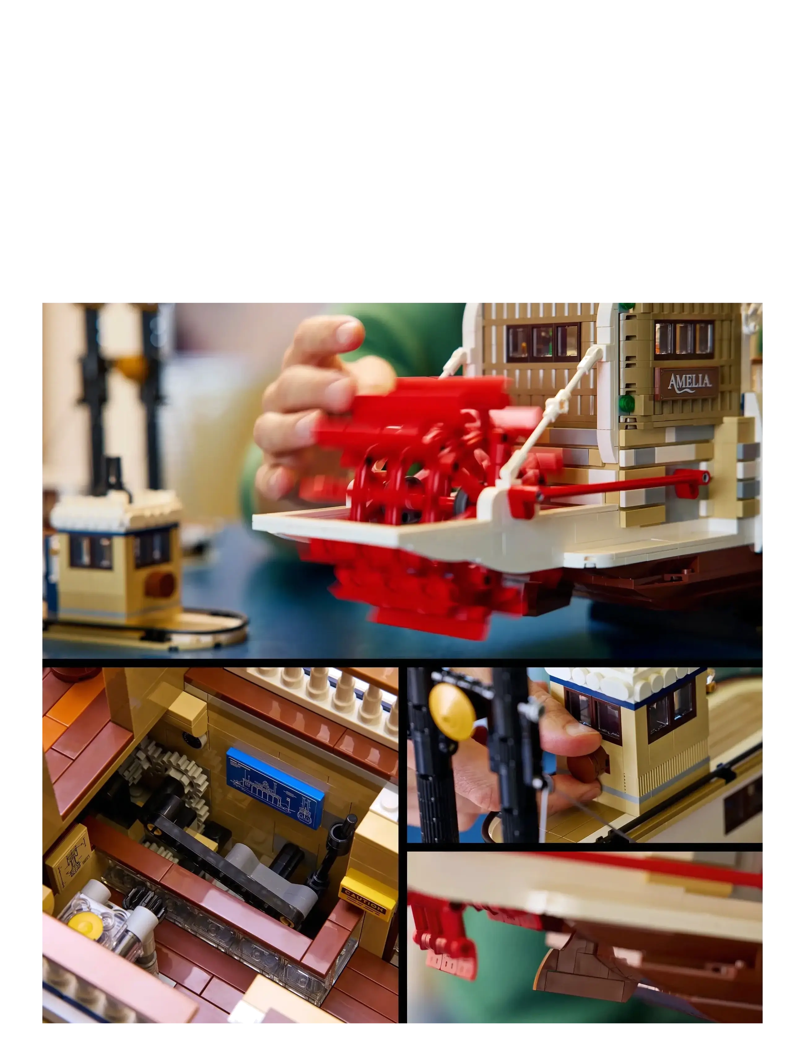 LEGO - Ideas River Steamboat, Nautical Decor for the Home 21356 - geburtstagsgeschenke - multi - 4