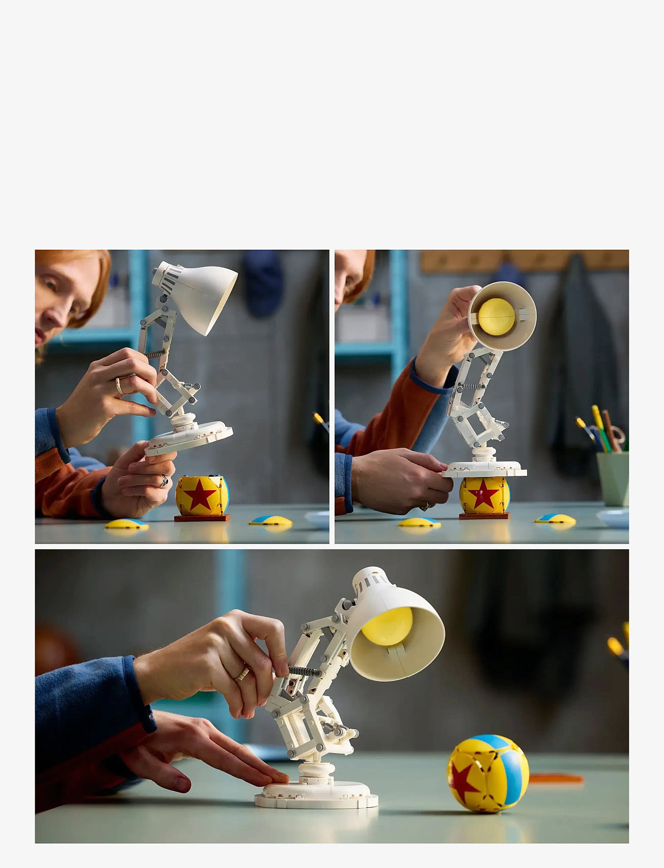 LEGO - Ideas | Disney Pixar Luxo Jr. Buildable Display Model 21357 - multi - 4