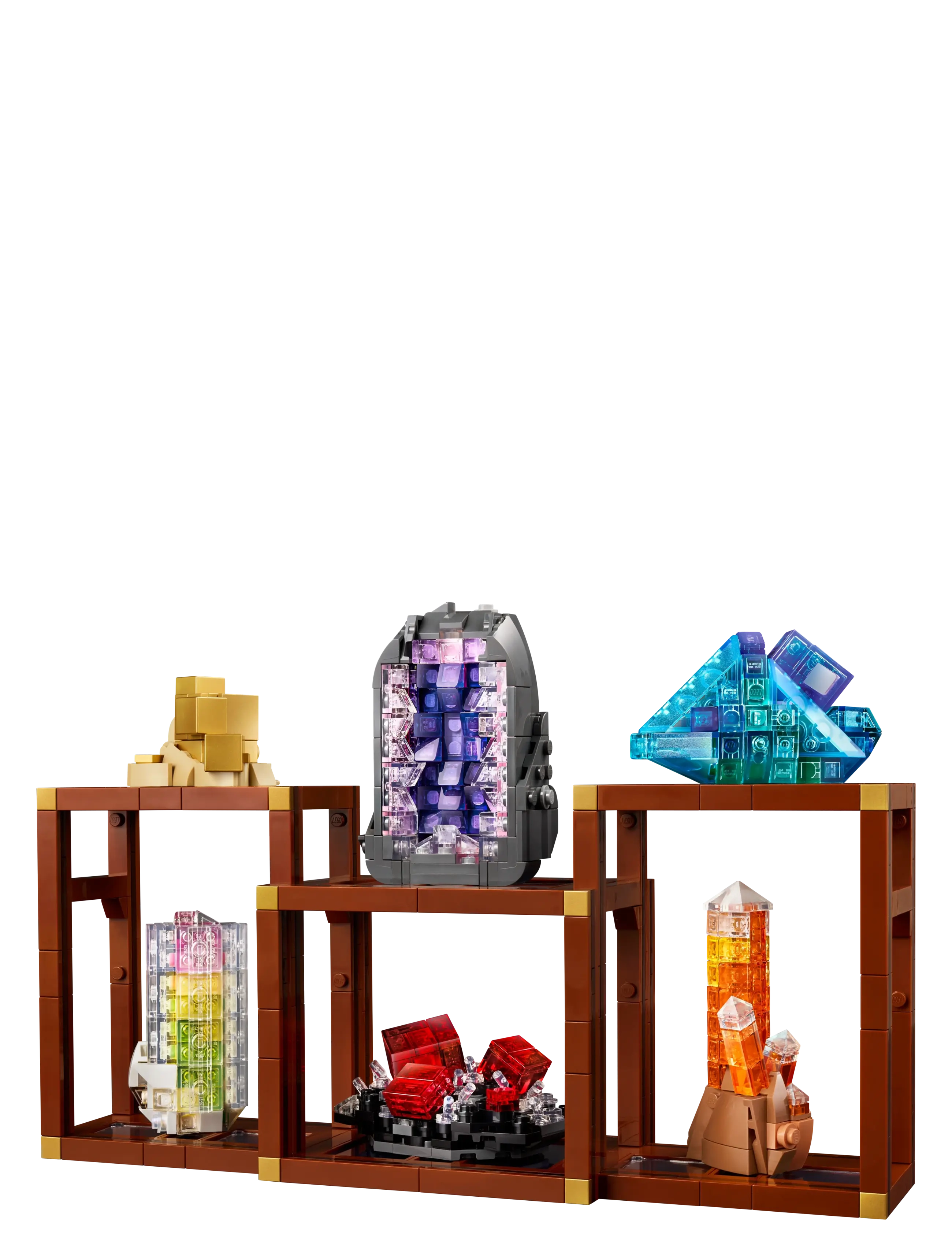 LEGO - Ideas Mineral Collection, Crystal Display Shelves, Living Room Decor 21362 - geburtstagsgeschenke - multi - 2