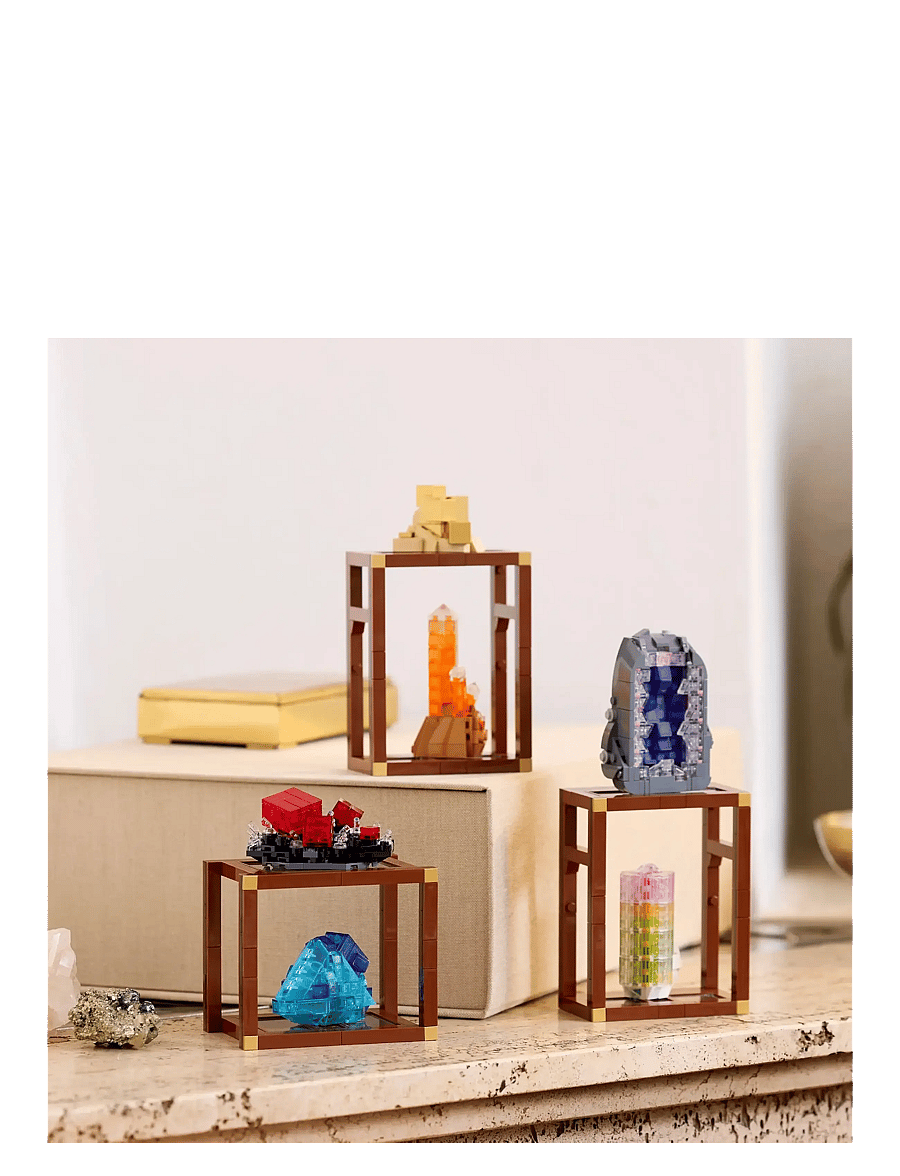 LEGO - Ideas Mineral Collection, Crystal Display Shelves, Living Room Decor 21362 - geburtstagsgeschenke - multi - 3