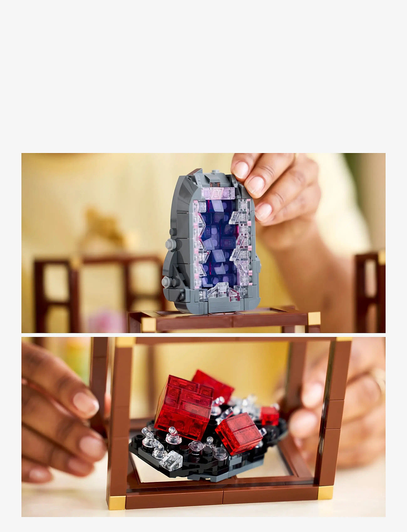 LEGO - Ideas Mineral Collection, Crystal Display Shelves 21362 - fødselsdagsgaver - multi - 4