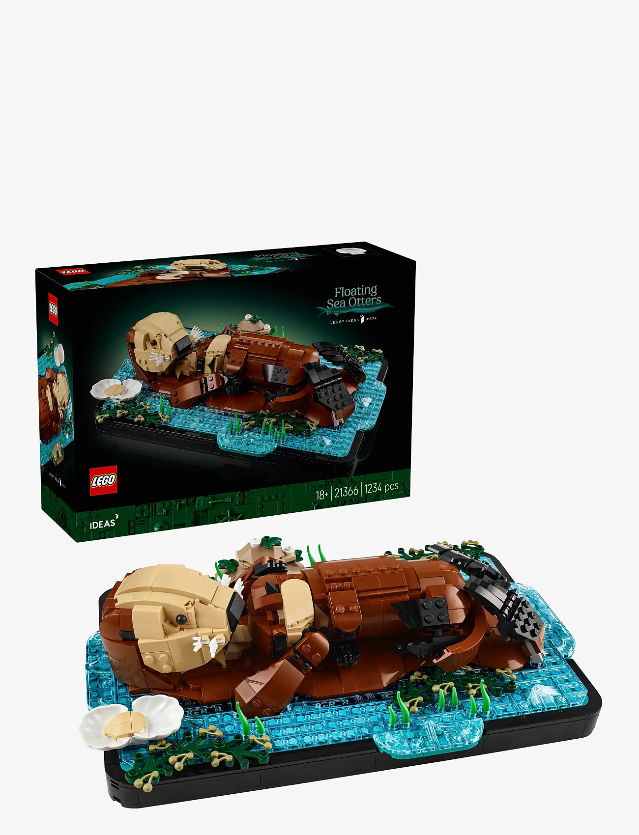LEGO - Ideas Floating Sea Otters Building Set 21366 - lego ideas - multi - 0